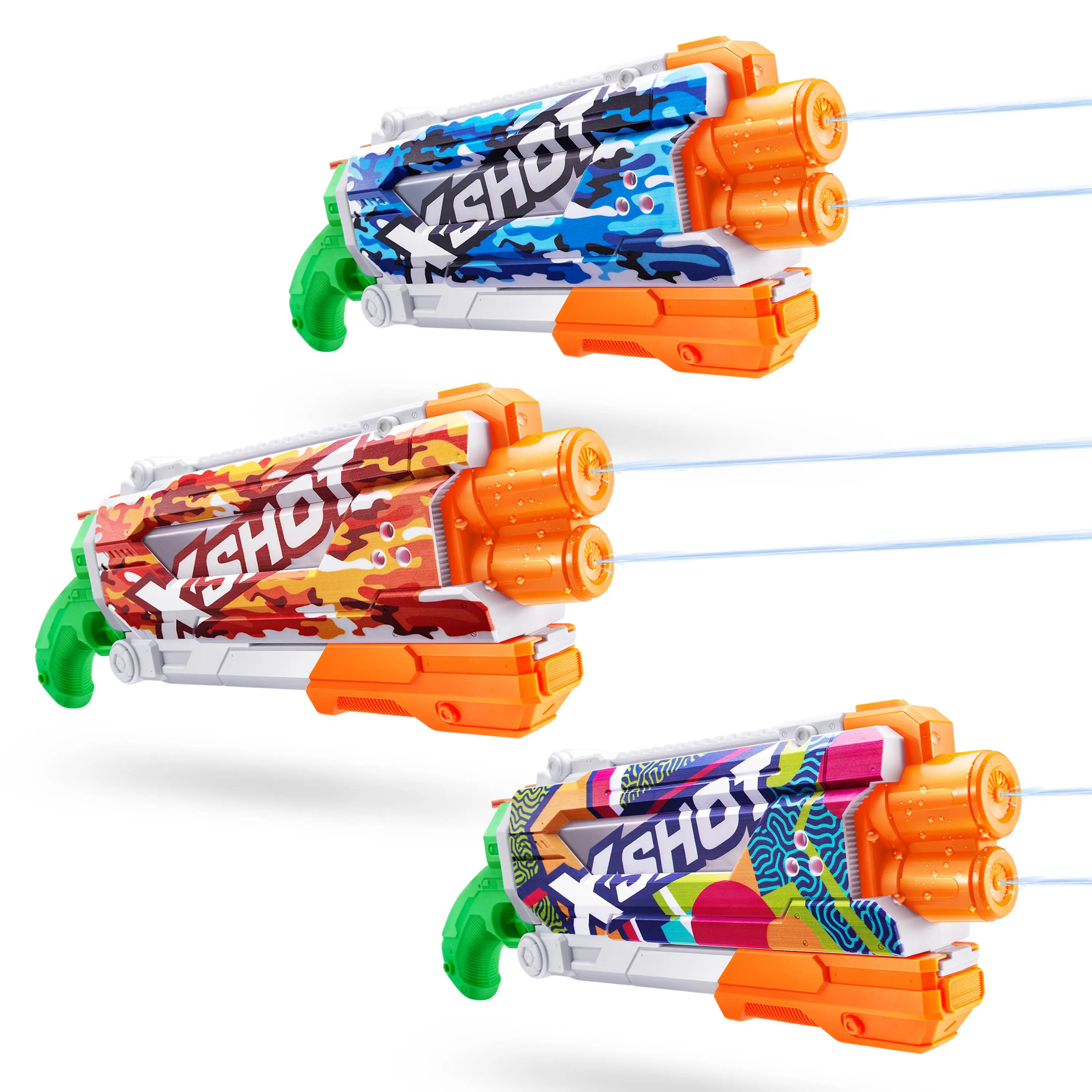 Zuru Wasserpistole X-Shot Skins Pump Action Fast Fill Zuru Wasserpistole X-Shot Skins Pump Action Fast Fill