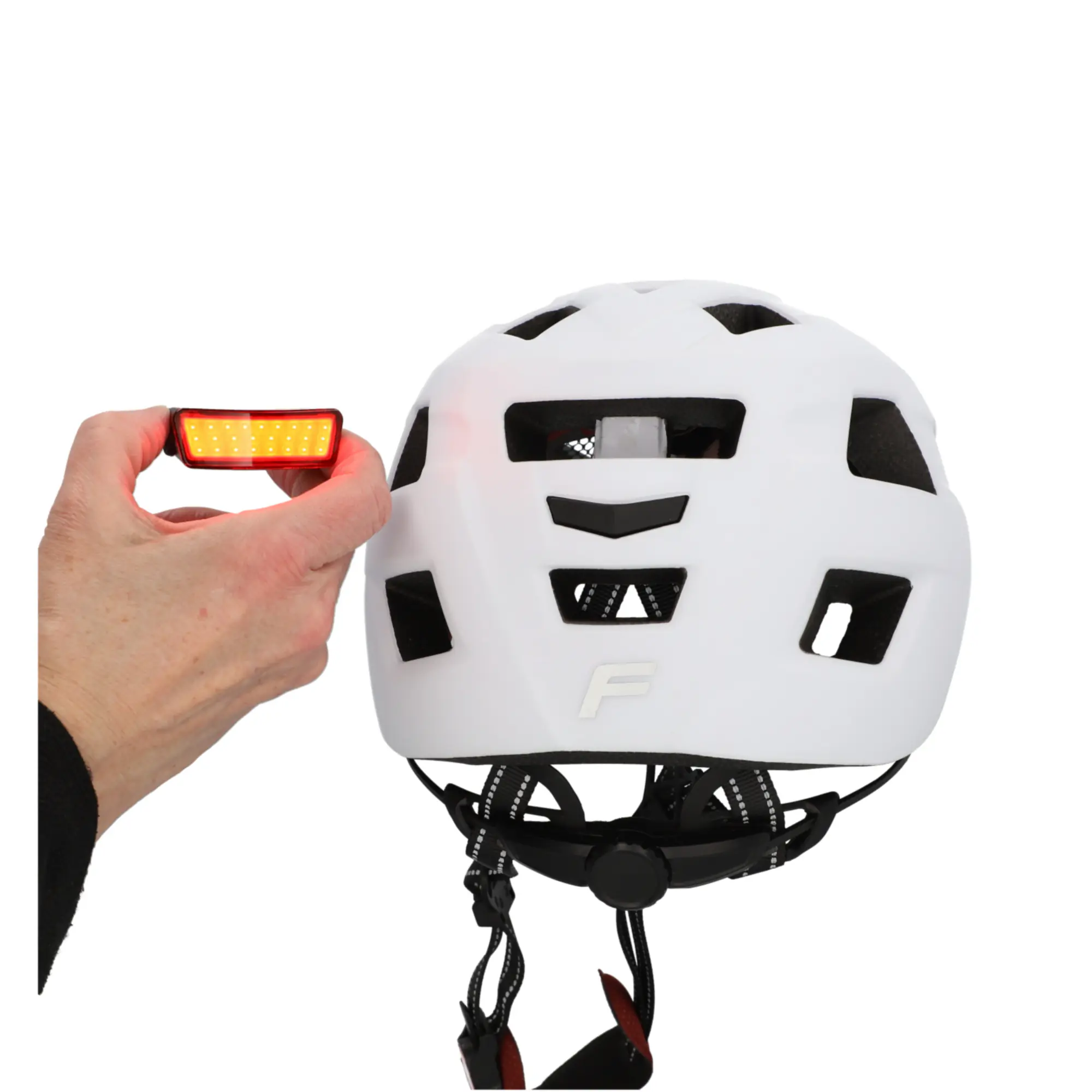 Fischer Fahrradhelm MTB Plus Atlas weiß S/M weiß/schwarz