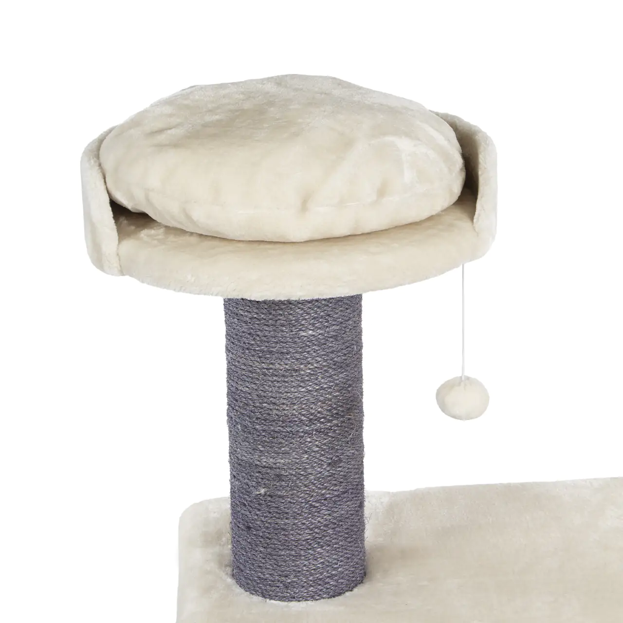 4038374116153_5 CanadianCat Kratzbaum Maine Coon 120 H 120 cm beige