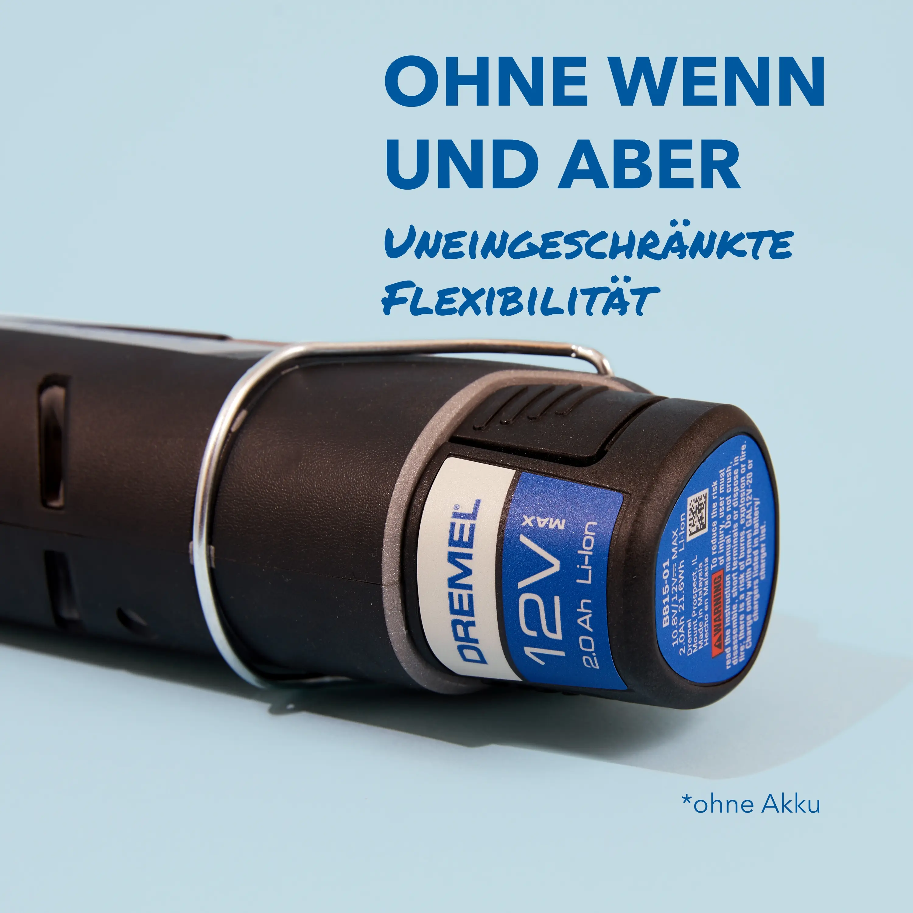 Dremel Akku-Multifunktionswerkzeug 8240-5/65 Platinum+ 12V mit Aufbewahrungskoffer