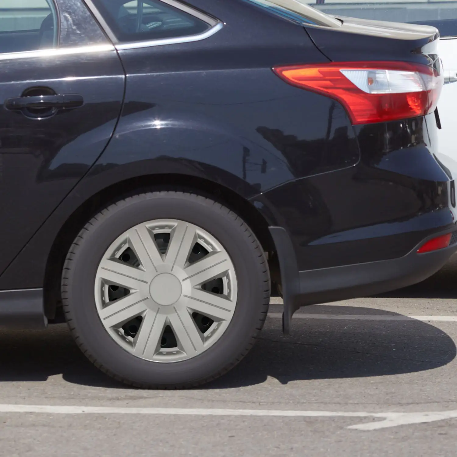 Cartrend Radzierblende Active 40 cm (16 Zoll) silber 1 stück