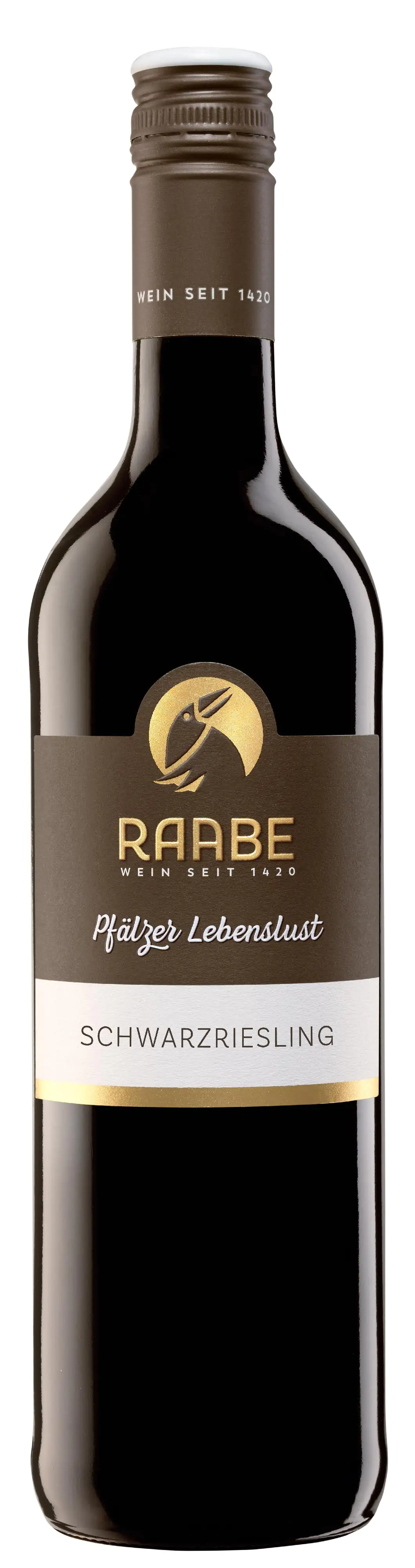 Raabe Rotwein Pfälzer Lebenslust Schwarzriesling feinherb Deutschland 1 x 0,75 L