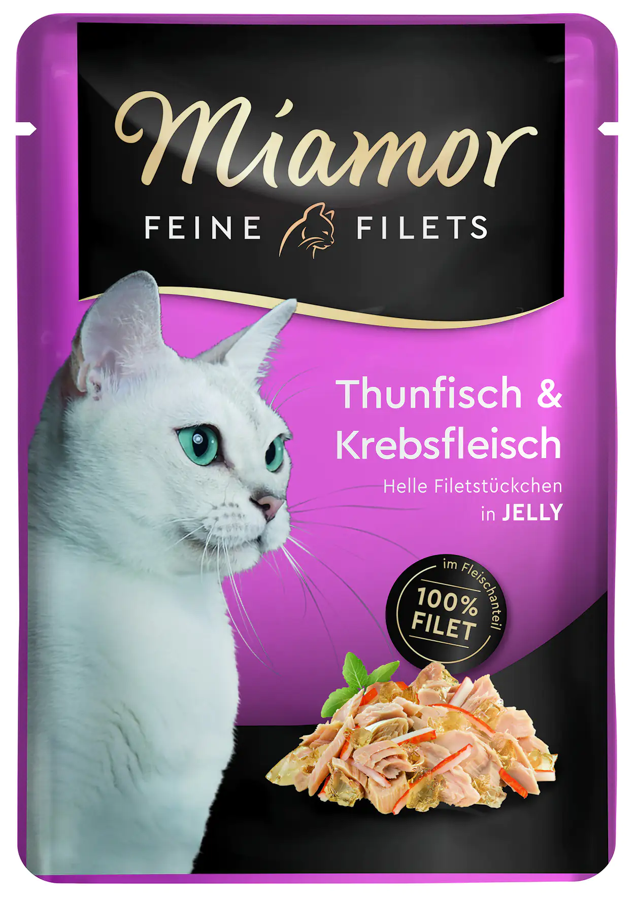 Miamor Feine Filets Thunfisch und Krebs Katzenfutter 100 g Miamor Feine Filets Thunfisch und Krebs Katzenfutter 100 g