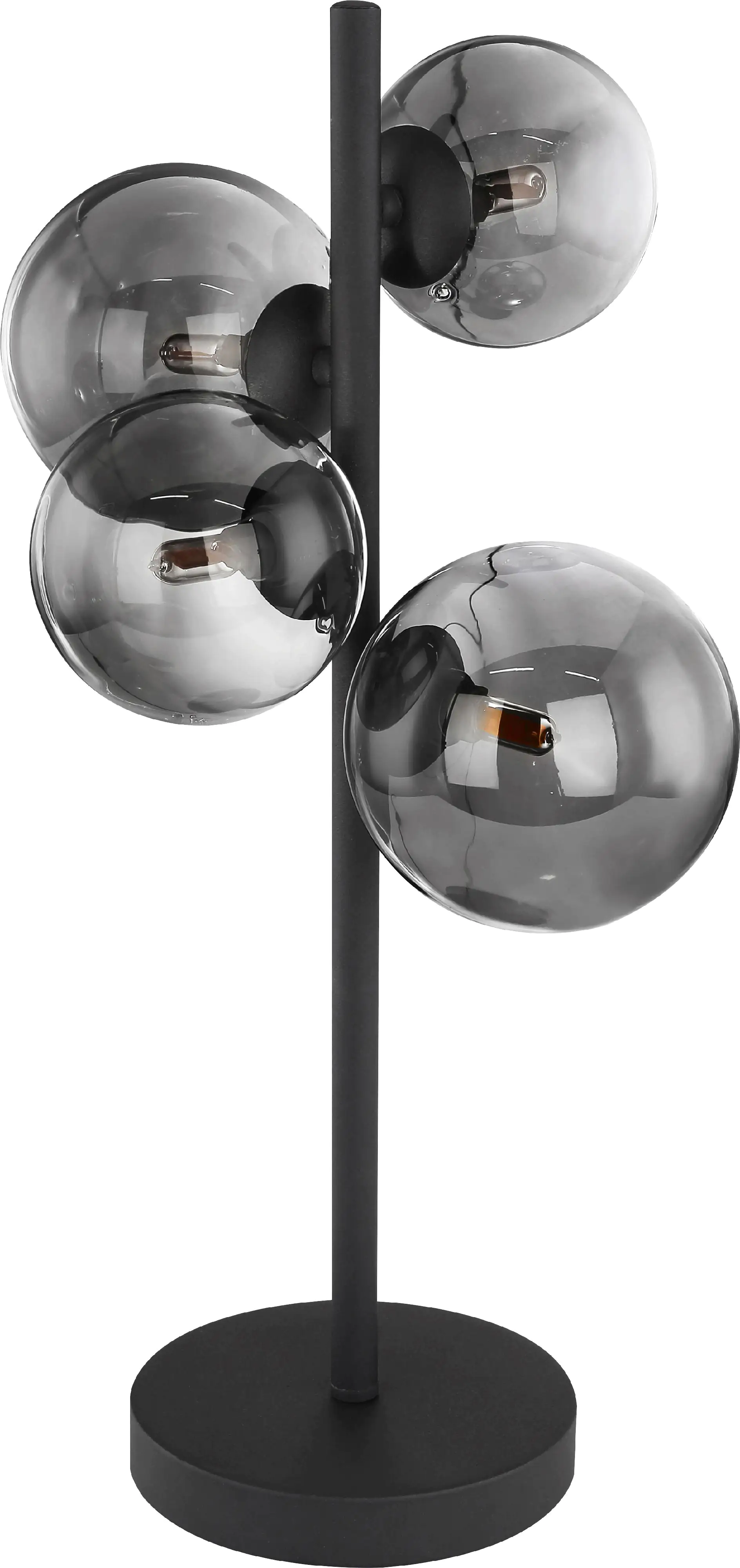 Globo Tischleuchte Riha schwarz 48 x 24 cm 4 x G9 LED, 3 W