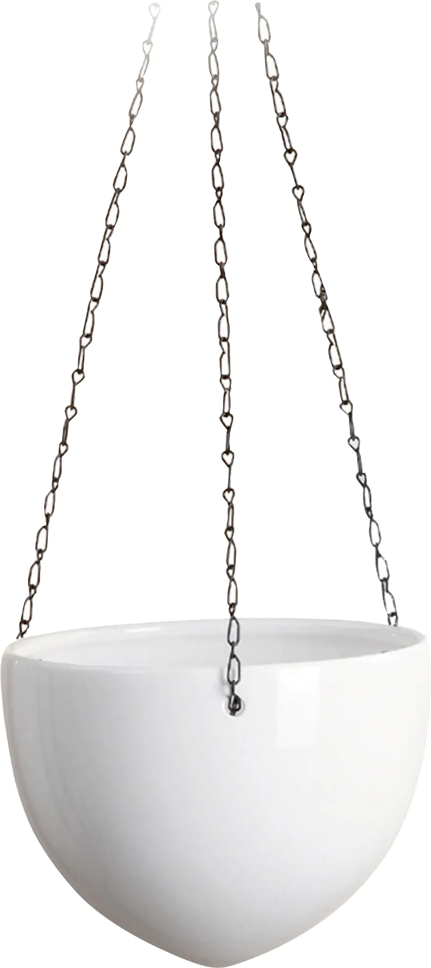 Scheurich Hängeampel Serie 845 alaska weiß Ø 22 cm