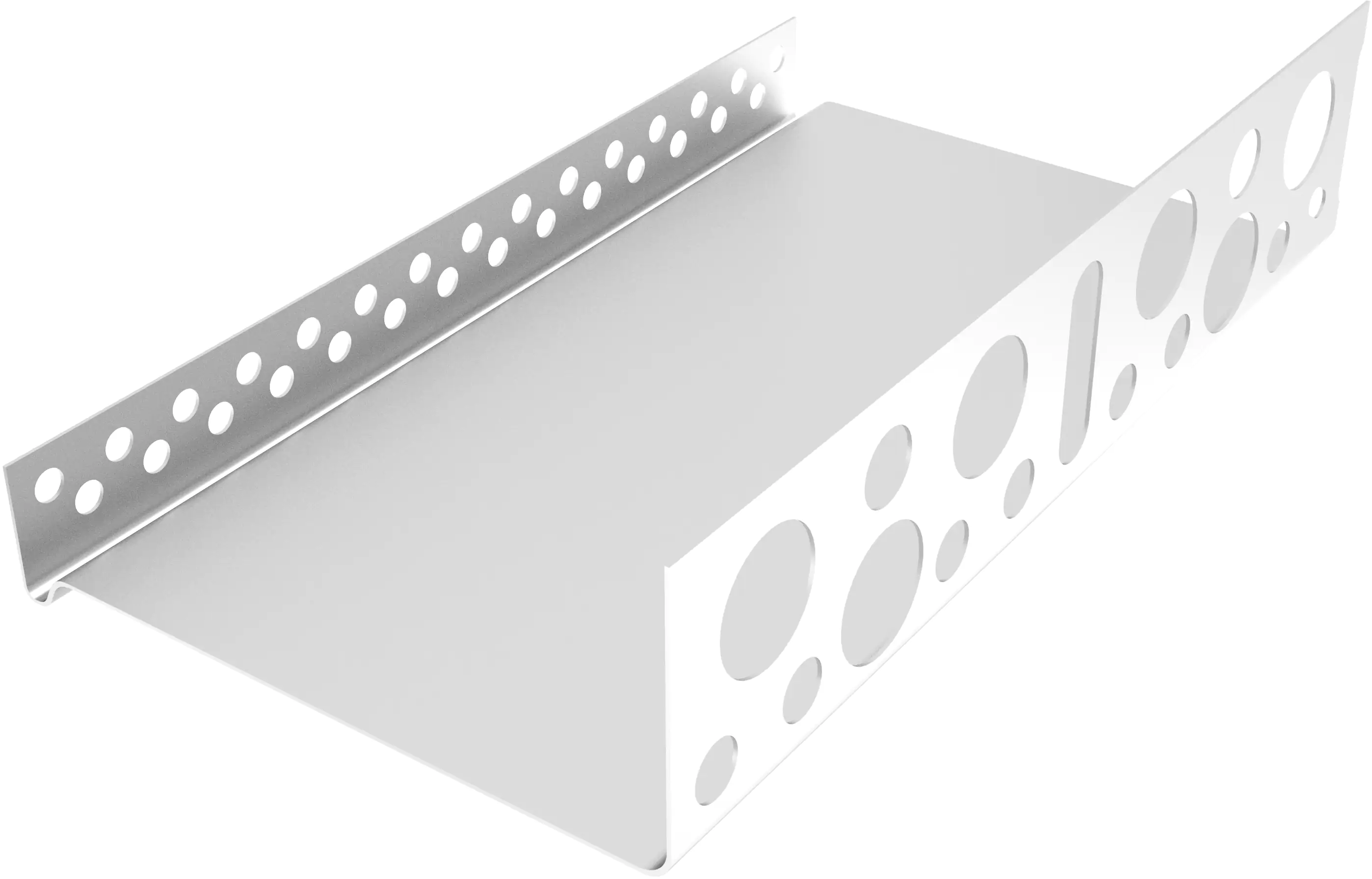 Baukom Alu-Sockelprofil 2,5 m x 100 mm