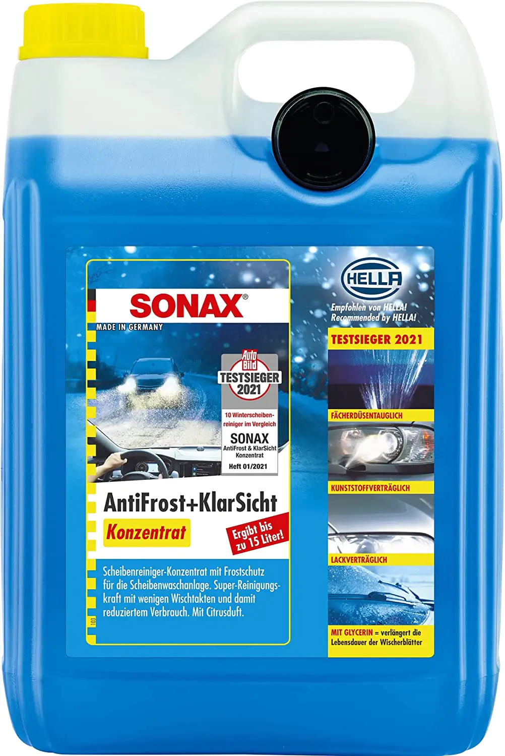 Sonax Scheibenreiniger Antifrost + Klarsicht Konzentrat 1:2 5L kaufen