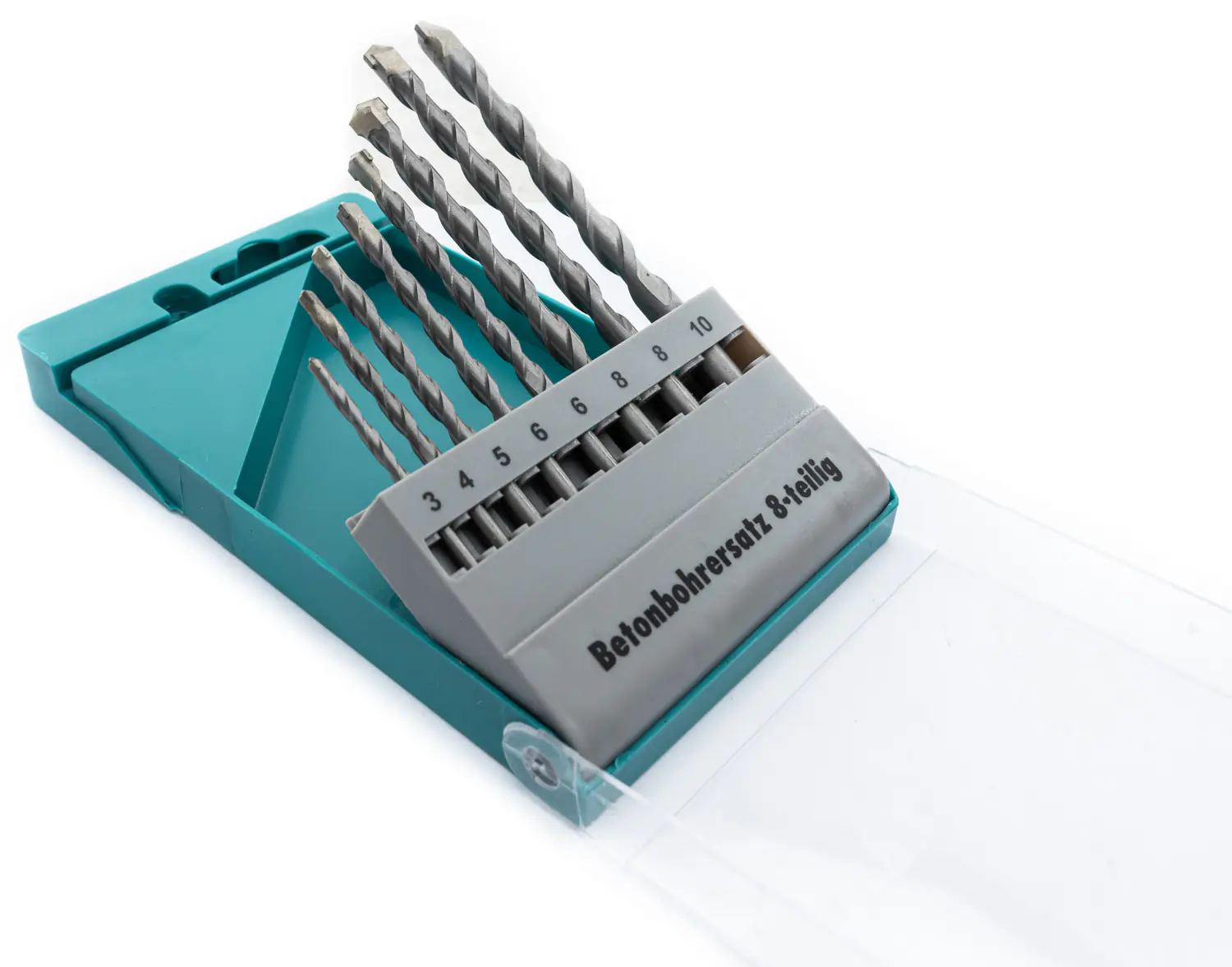 TrendLine Bohrer-Set für Beton und Stein 8-teilig Rundschaft