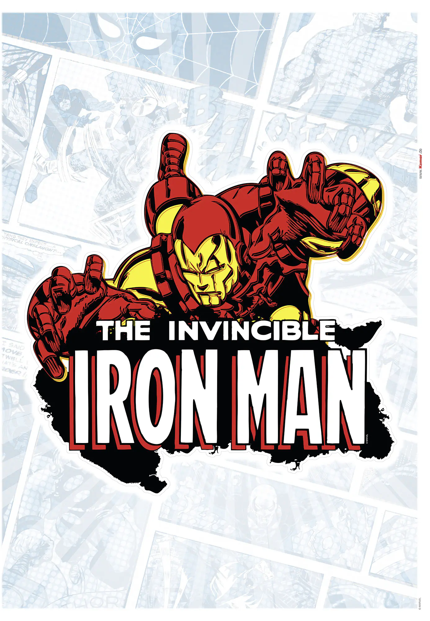 Komar Dekosticker Iron Man  Classic 50 x 70 cm  