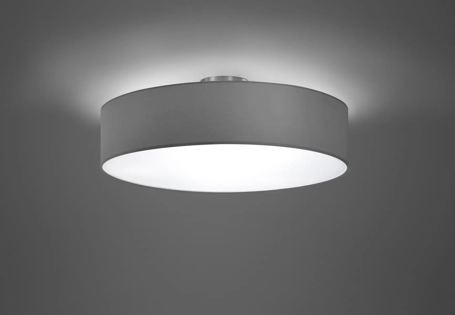 Trio Deckenleuchte Hotel grau 