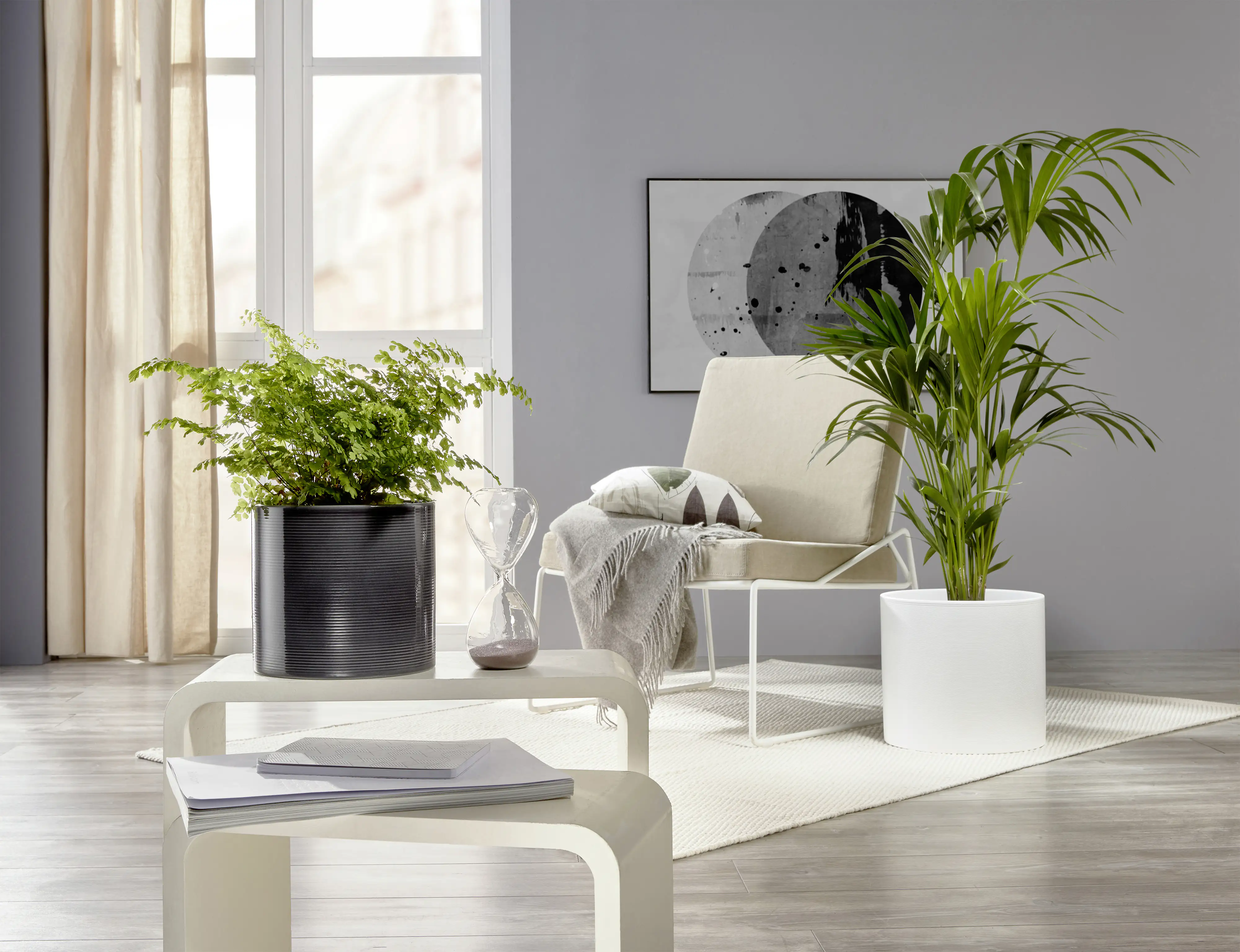 Scheurich Übertopf Serie 828 Ø 33 x 29,7 cm panna