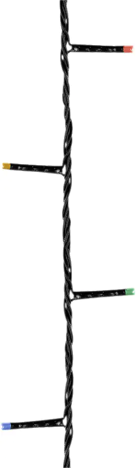 Kaemingk LED Lichterkette twinkle 80 LED bunt