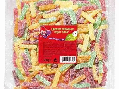 Red Band Gummistäbchen super sauer 500 g