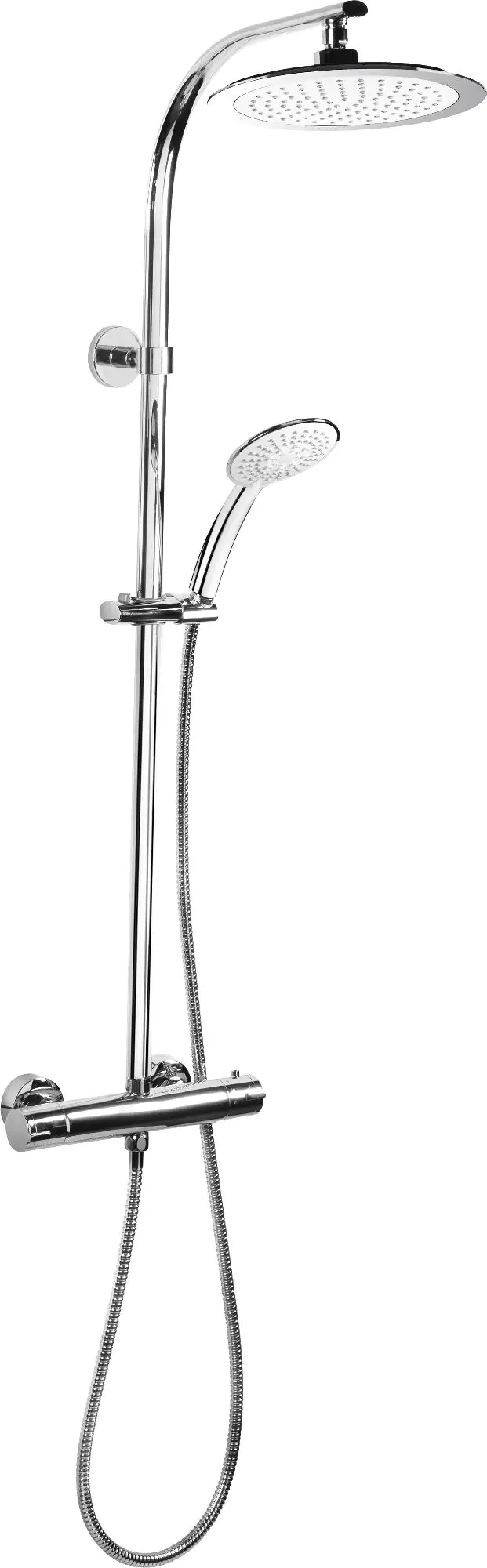Cornat Wellness Kopfbrausesystem Style mit Brausethermostat Cornat Wellness Kopfbrausesystem Style mit Brausethermostat