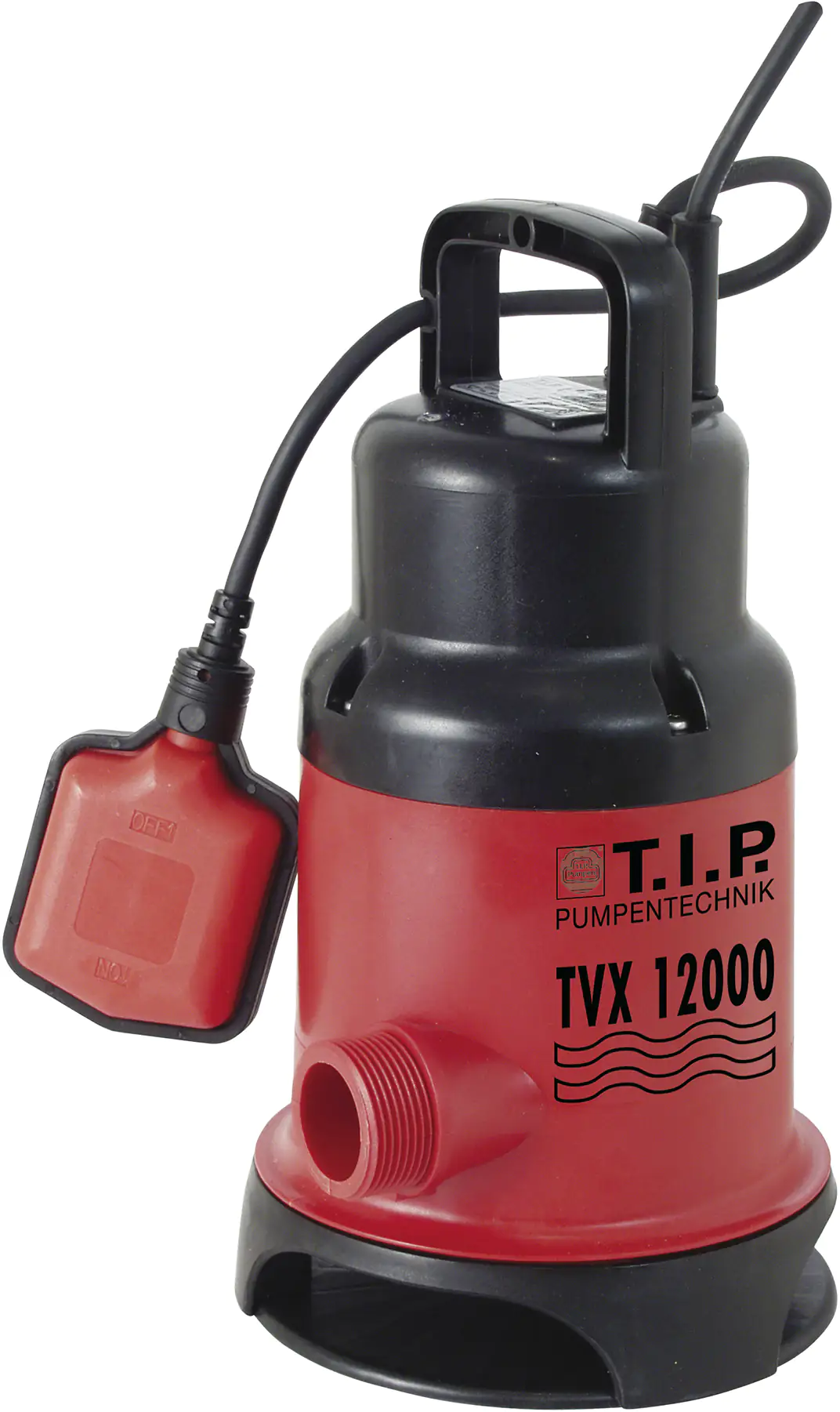 4011458302611_979133 T.I.P. Schmutzwasser Tauchpumpe TVX 12000 10.800 l/h 6 m 480 Watt
