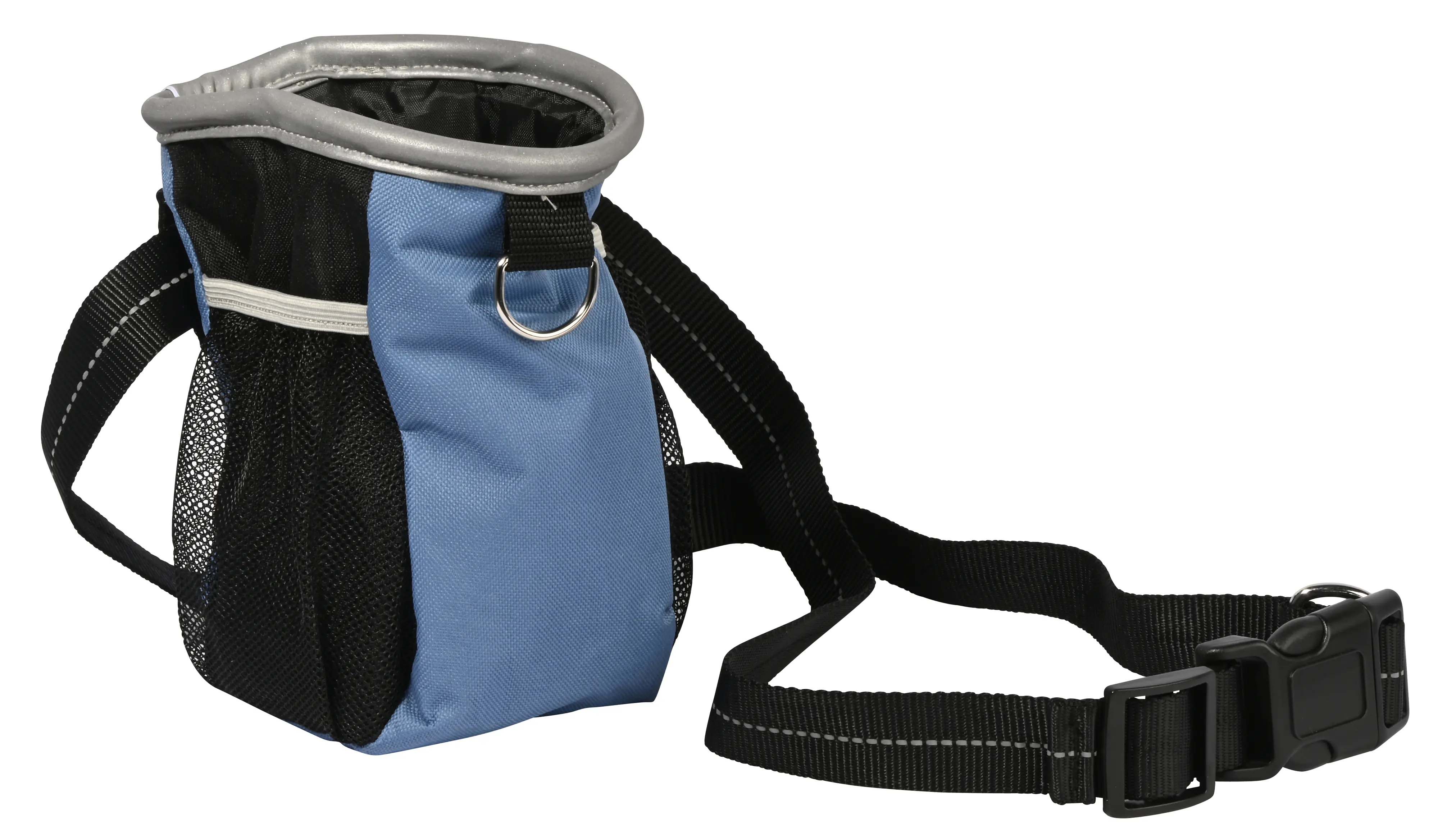 Dobar Snacktasche mit verstellbarem Gurt 12 x 12 x 19 cm blau/ schwarz Dobar Snacktasche mit verstellbarem Gurt 12 x 12 x 19 cm blau/ schwarz