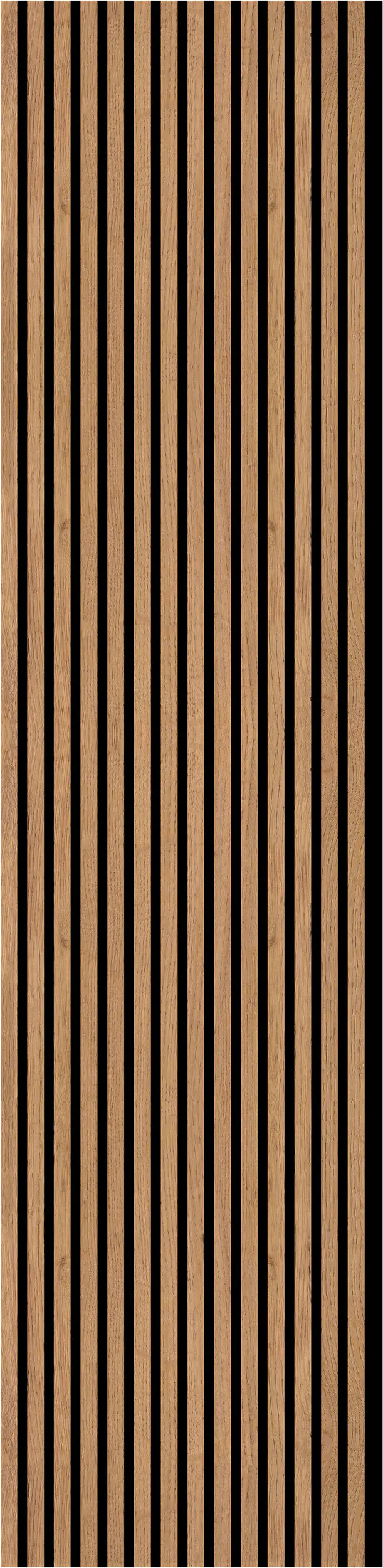 Neuhofer Akustikpaneel Risseiche 240 x 57,25 x 1,6 cm braun