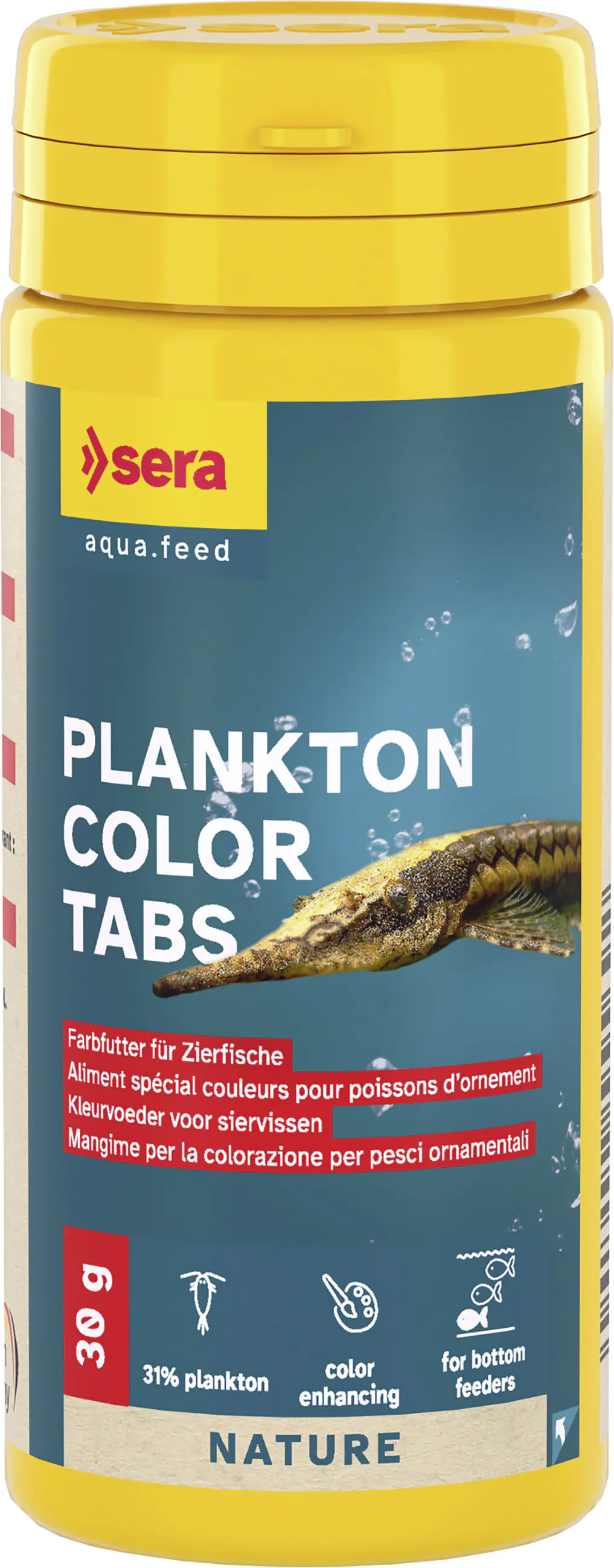 Sera Fischfutter Plankton Color Tabs 50 ml