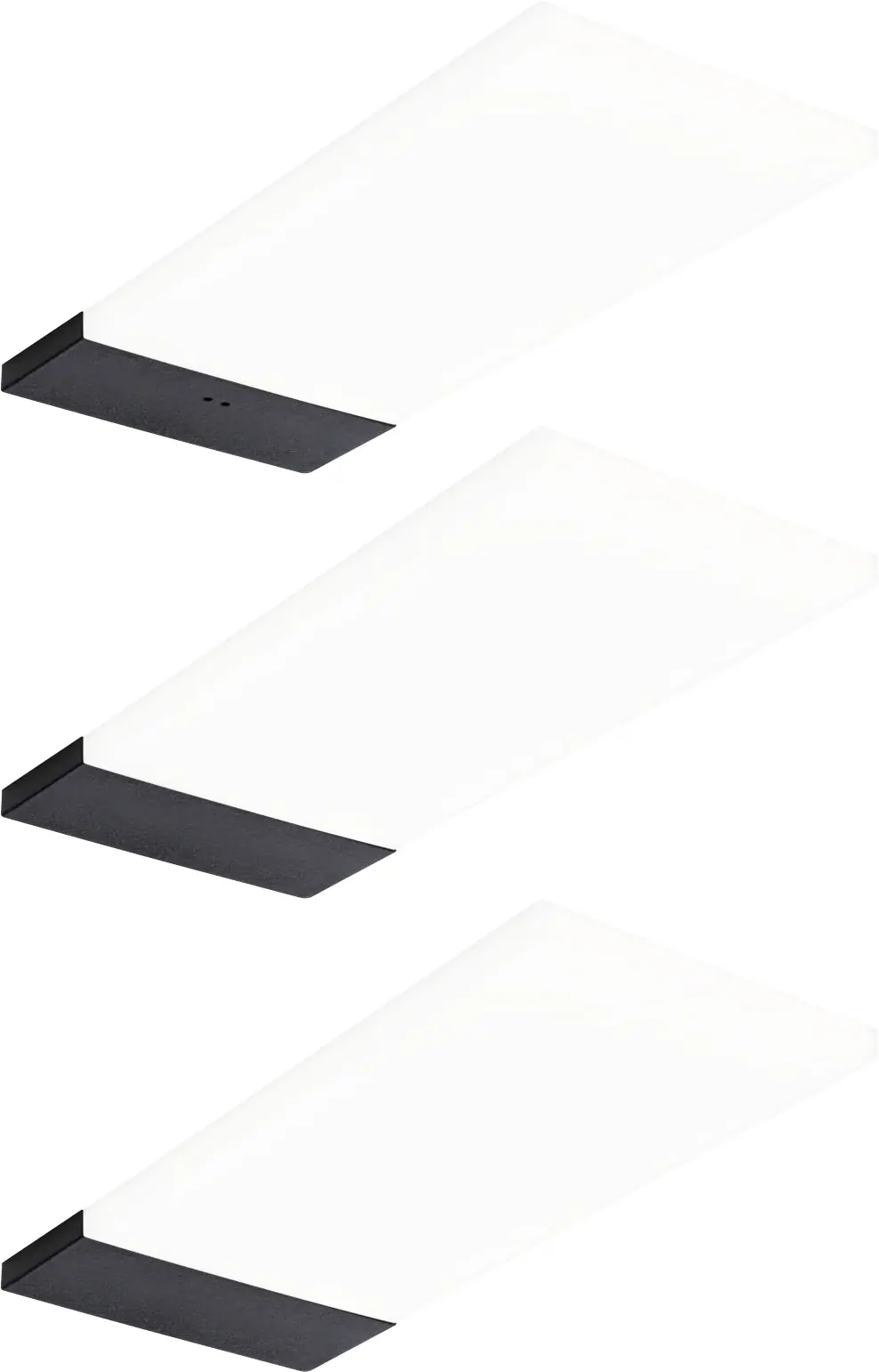 Paulmann LED Unterbauleuchte Bredo schwarz neutralweiß 3er Set