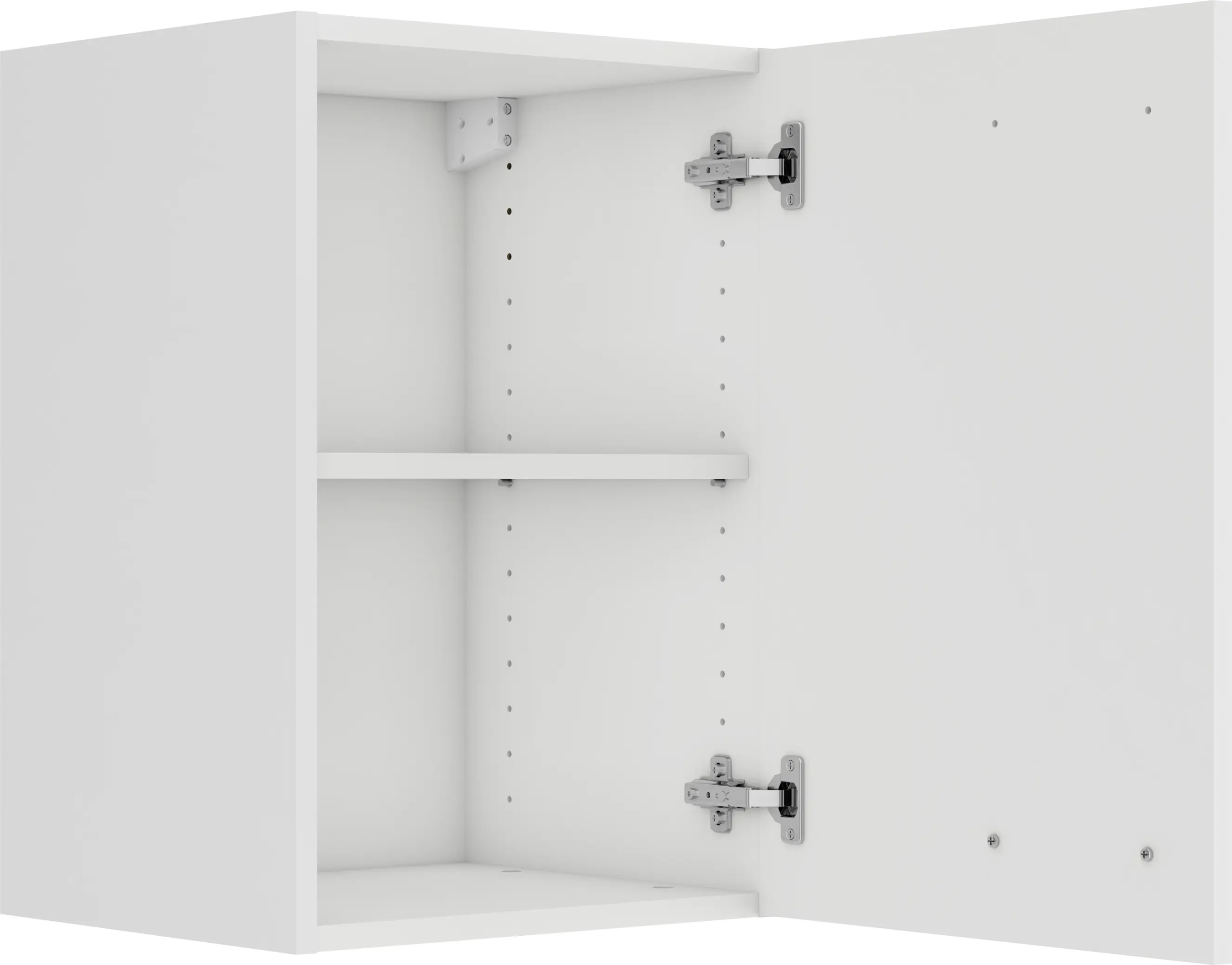 Optifit Oberschrank Oslo 214 weiß 40 cm