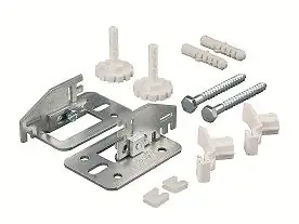 sanicomfort Laschenbefestigung für Plattenheizkörper