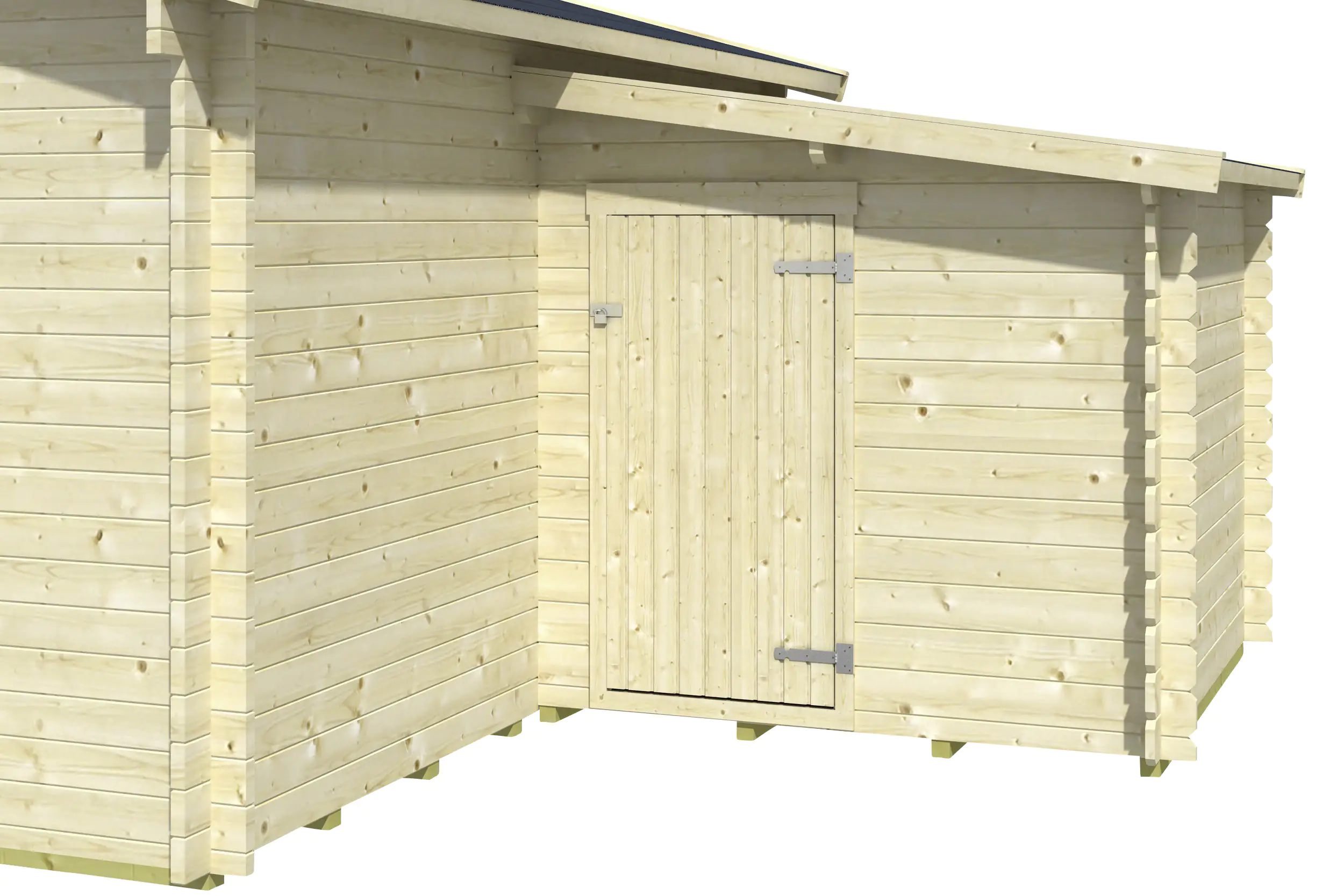 SKAN HOLZ Anbauschuppen 200x200cm