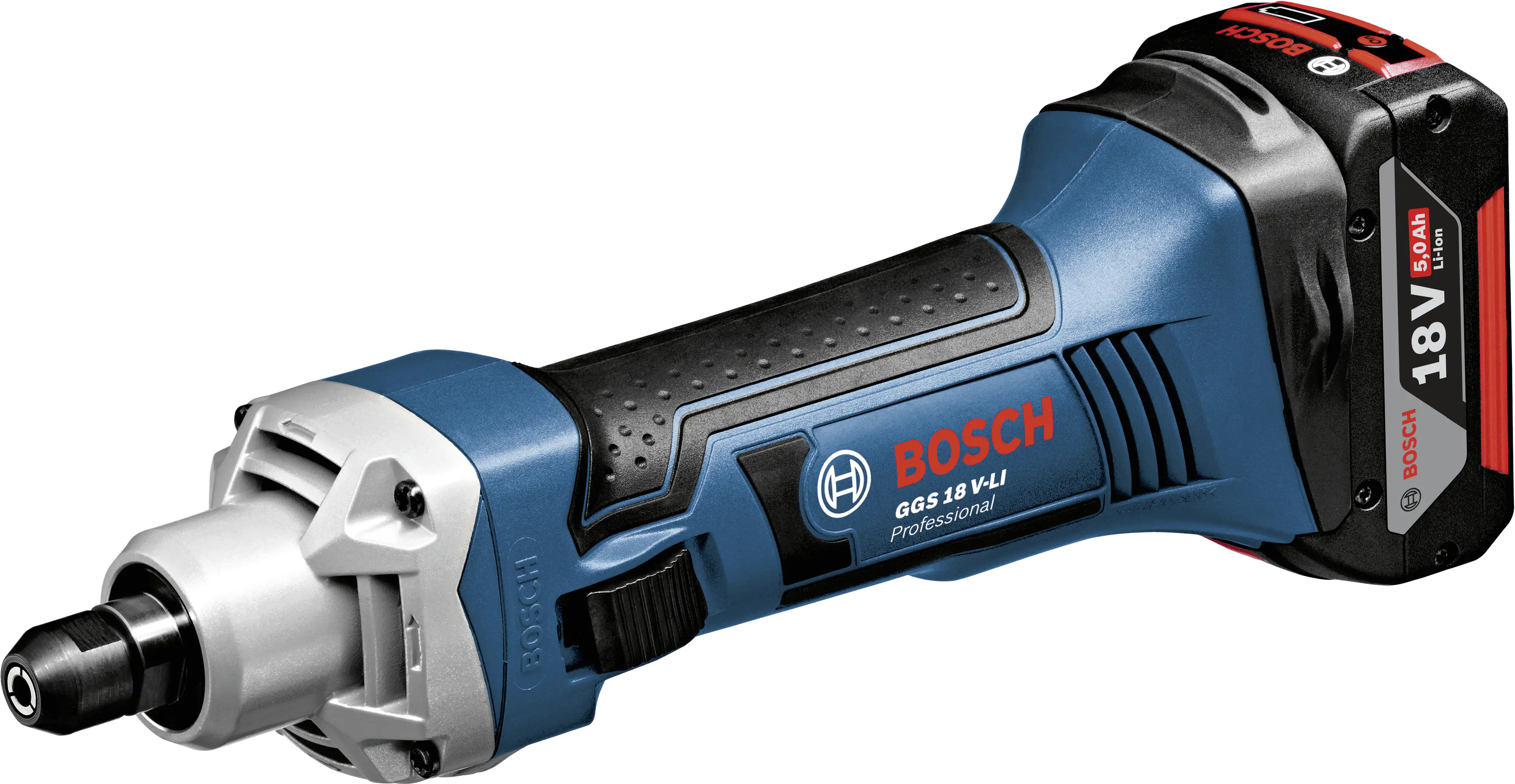 Bosch Professional Akku-Geradschleifer GGS 18V-LI Solo in L-Boxx