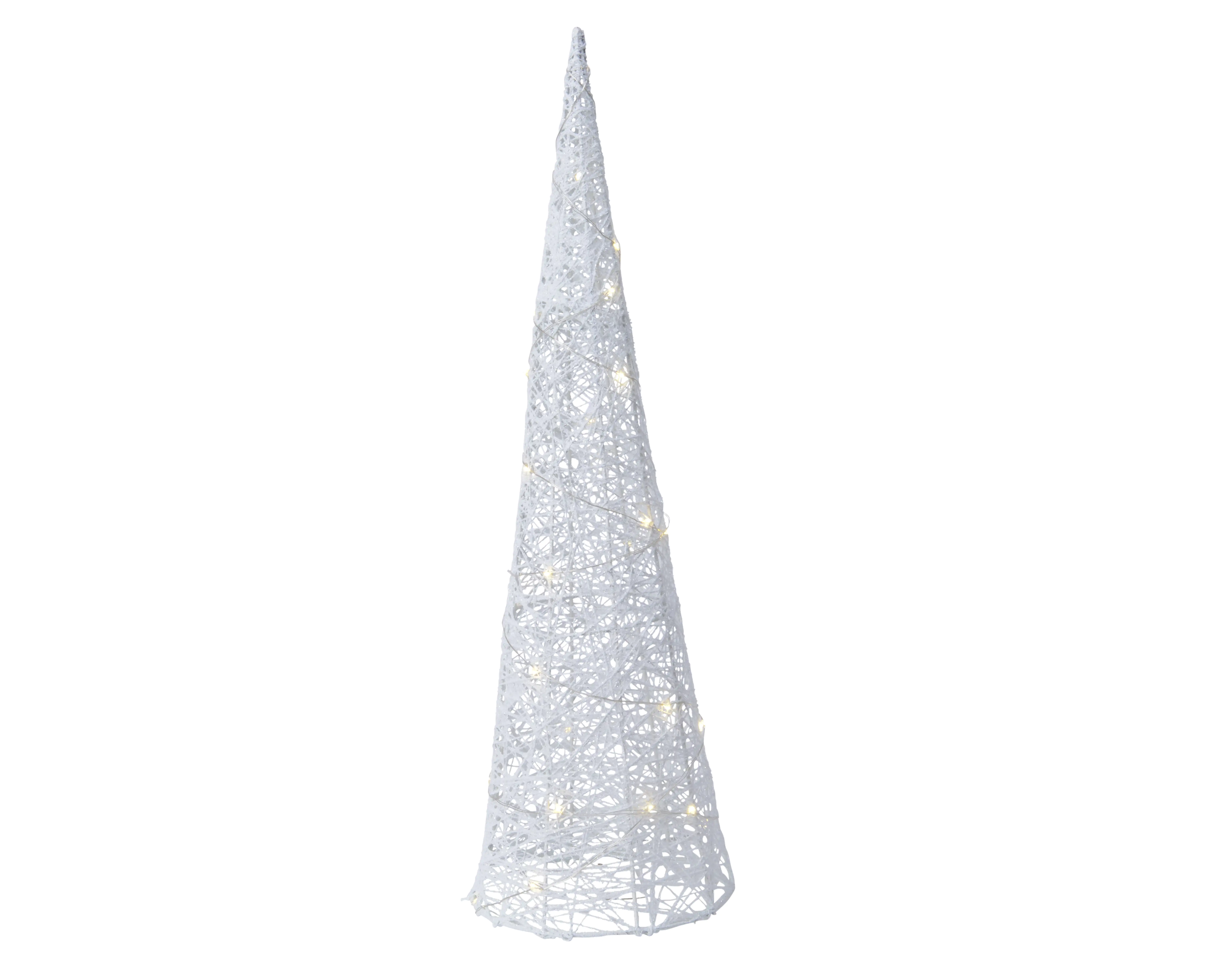 8720093100044 Kaemingk Micro LED Konus weiß mit 30 Lichter 60 cm