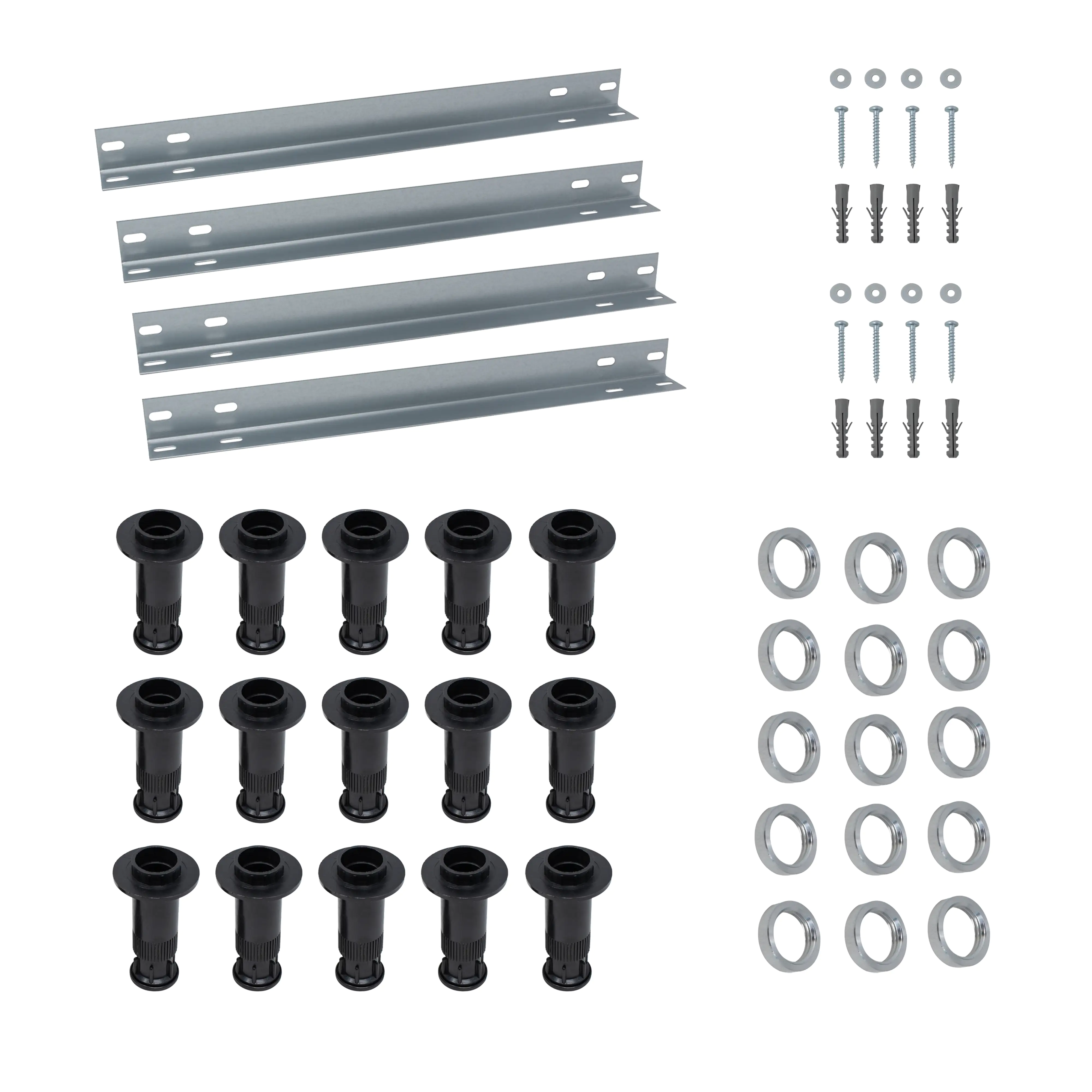 Schulte Montageset Duschwanne DWM-Tec bis längste Seite: 120 cm