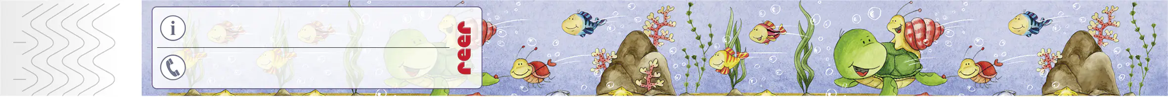 reer Info-Armband Motiv Unterwasserwelt