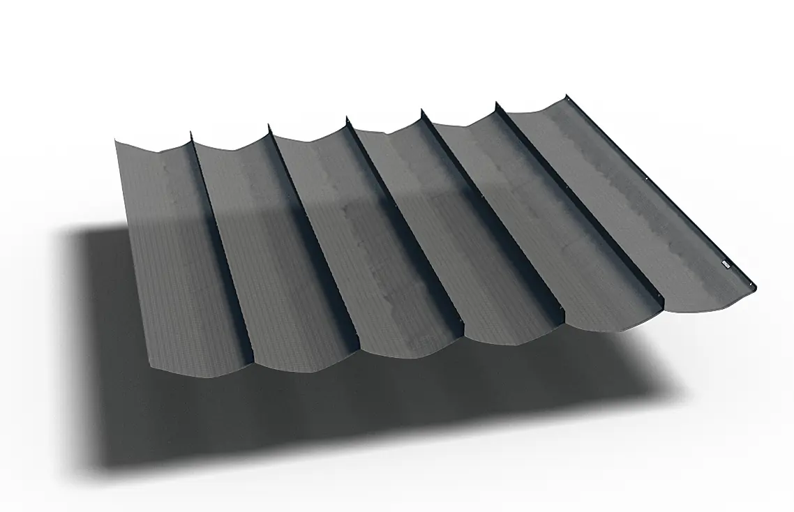 Platinum Faltsonnensegel Coolfit 2,9 x 5 m grau