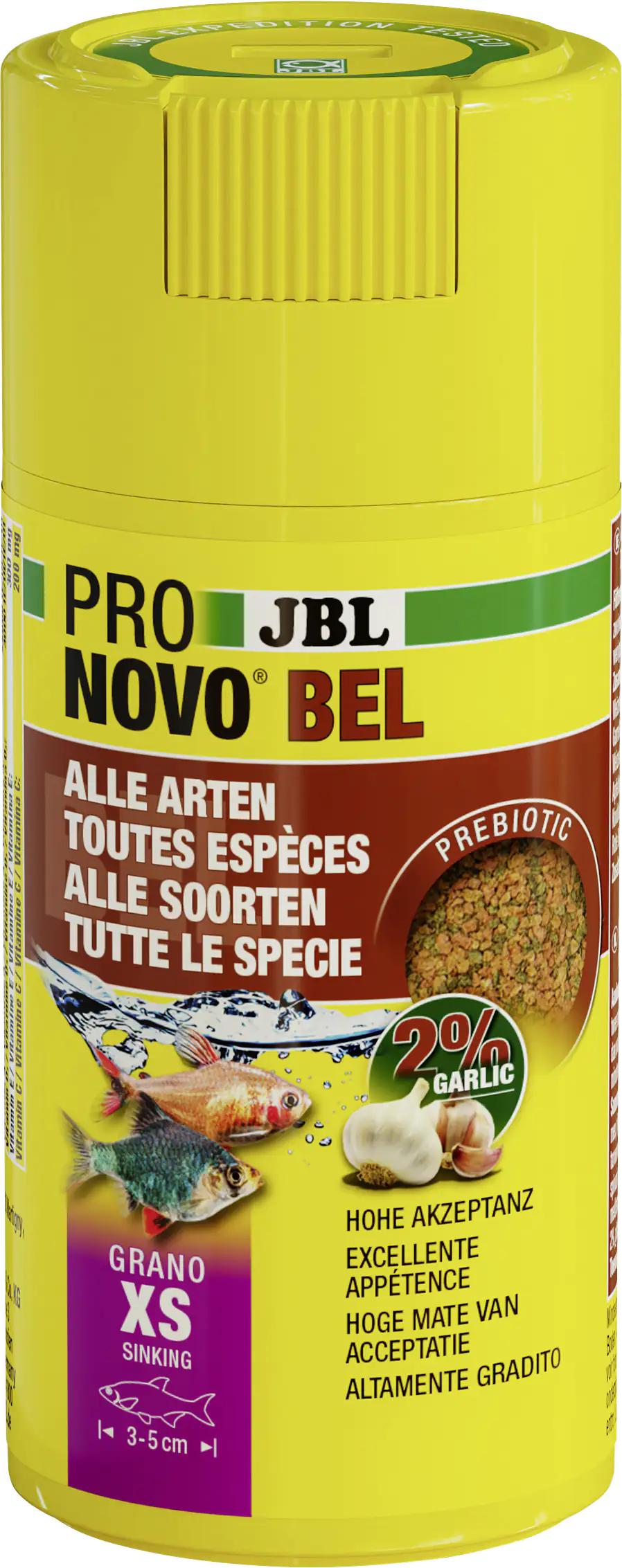 JBL Fischfutter Pronovo Bel Grano XS Fischfuttergranulat 100 ml