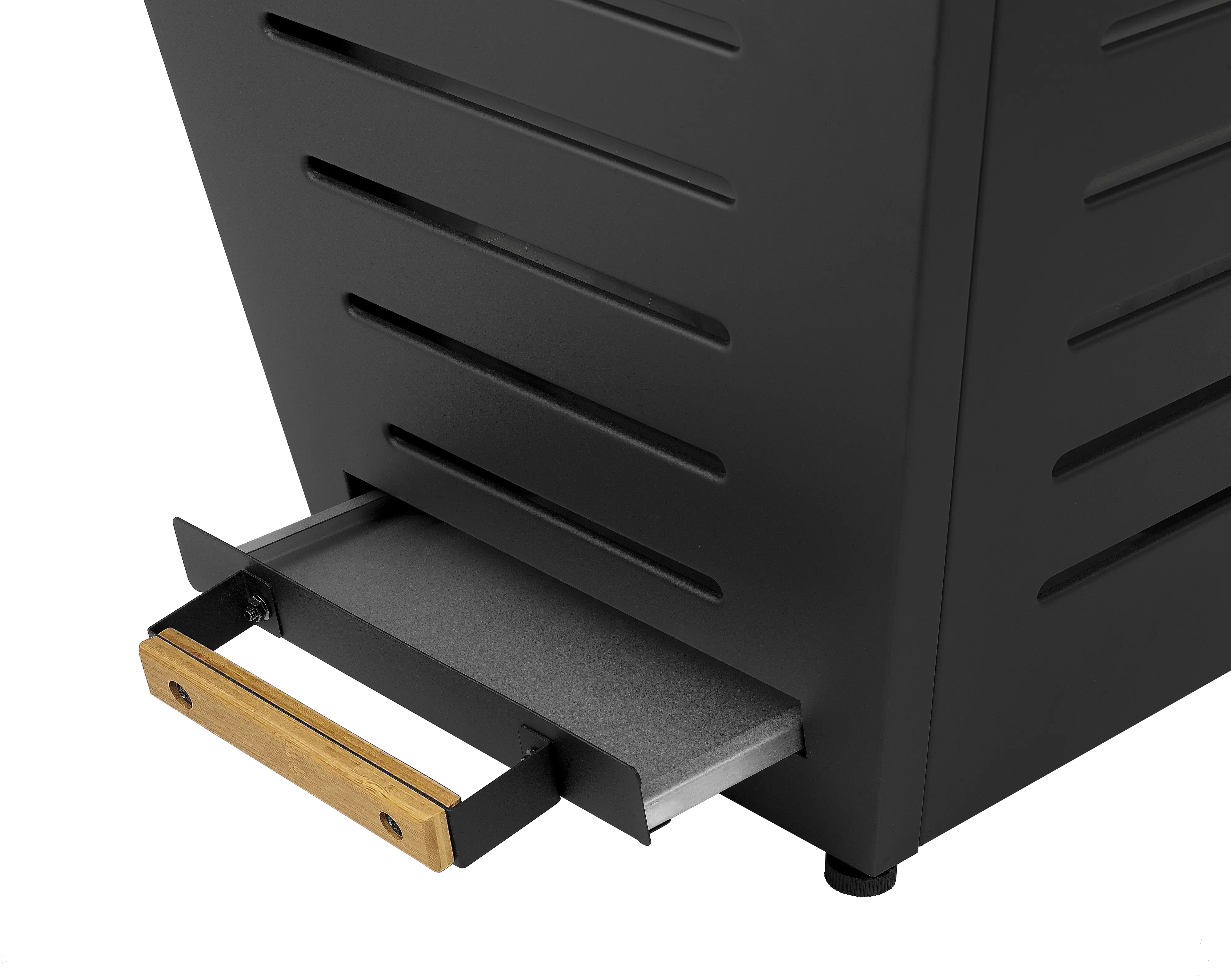 Primaster Feuerstelle Linden raucharm 51 x 51 cm schwarz