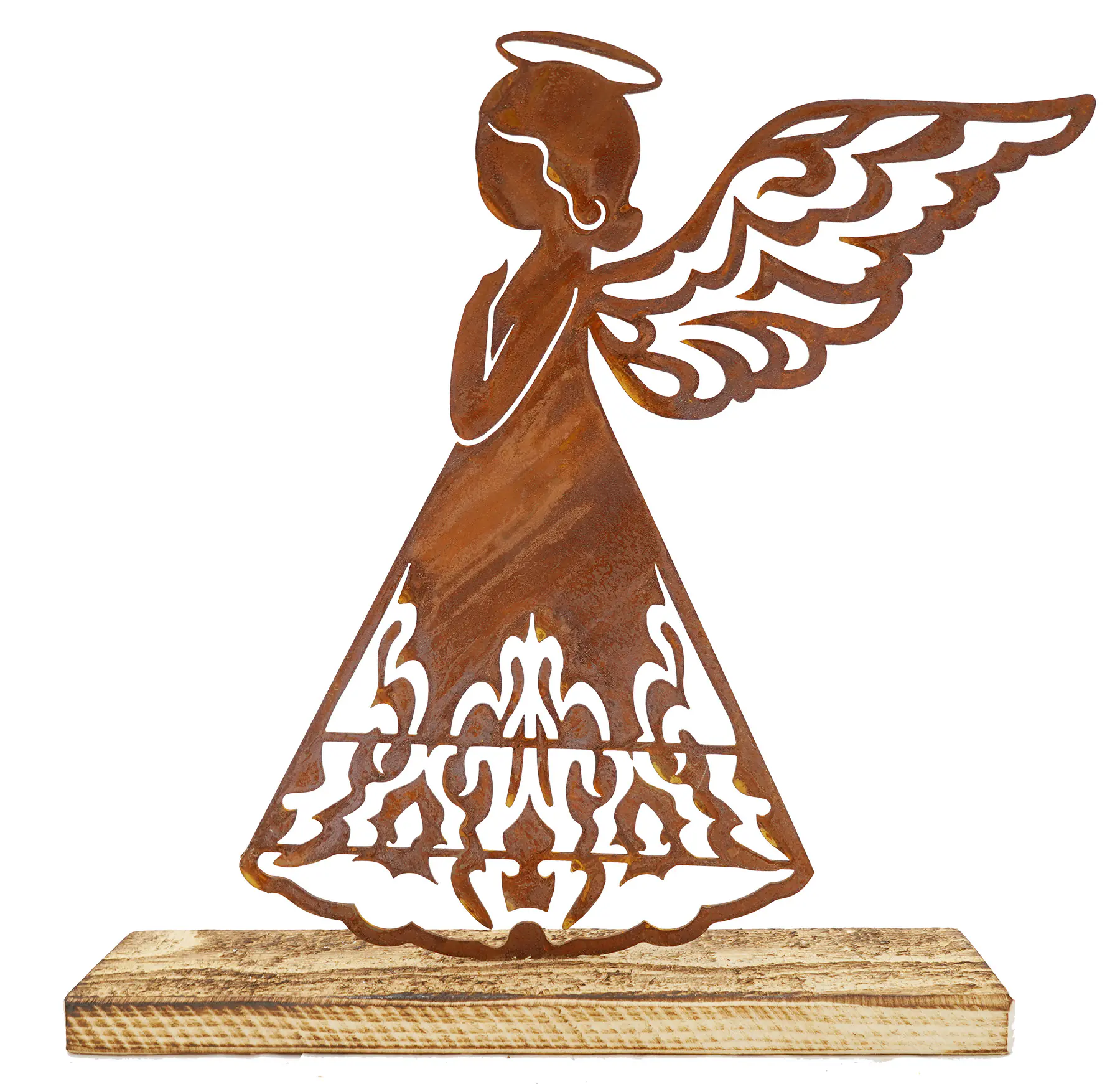 Badeko Engel Leo 32 x 33 x 7 cm rostbraun