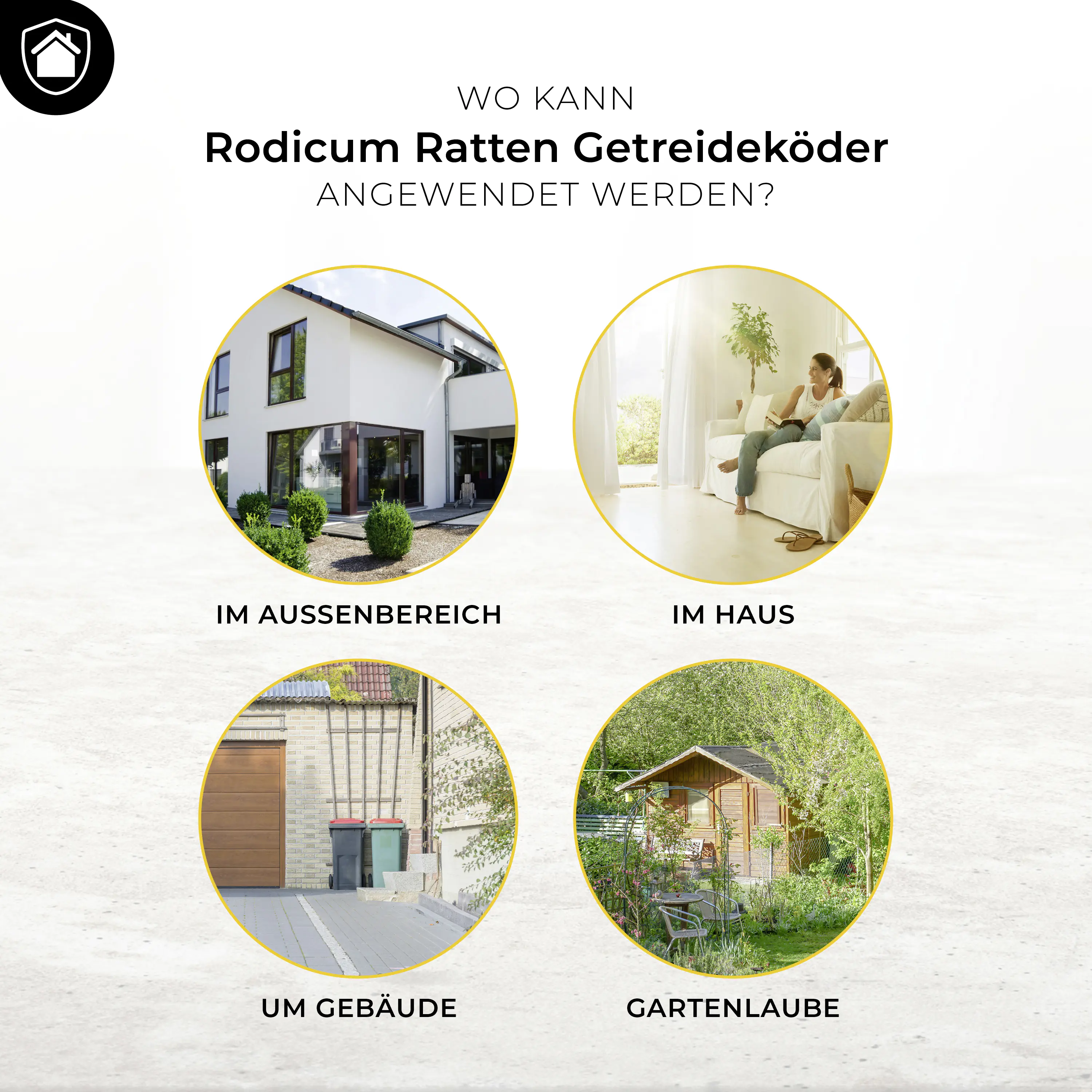 Protect Home Rodicum Ratten Getreideköder 200 g Protect Home Rodicum Ratten Getreideköder 200 g