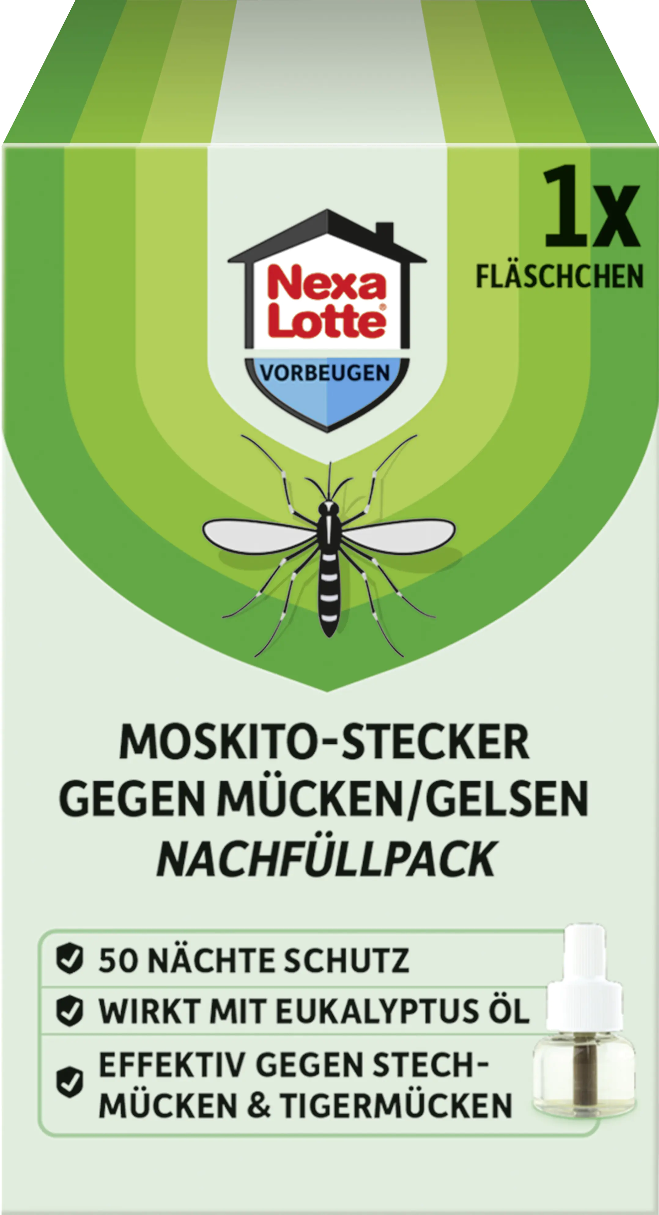 Nexa Lotte MoskitoStecker gegen Mücken/Gelsen Nachfüllpack 28 ml Nexa Lotte MoskitoStecker gegen Mücken/Gelsen Nachfüllpack 28 ml
