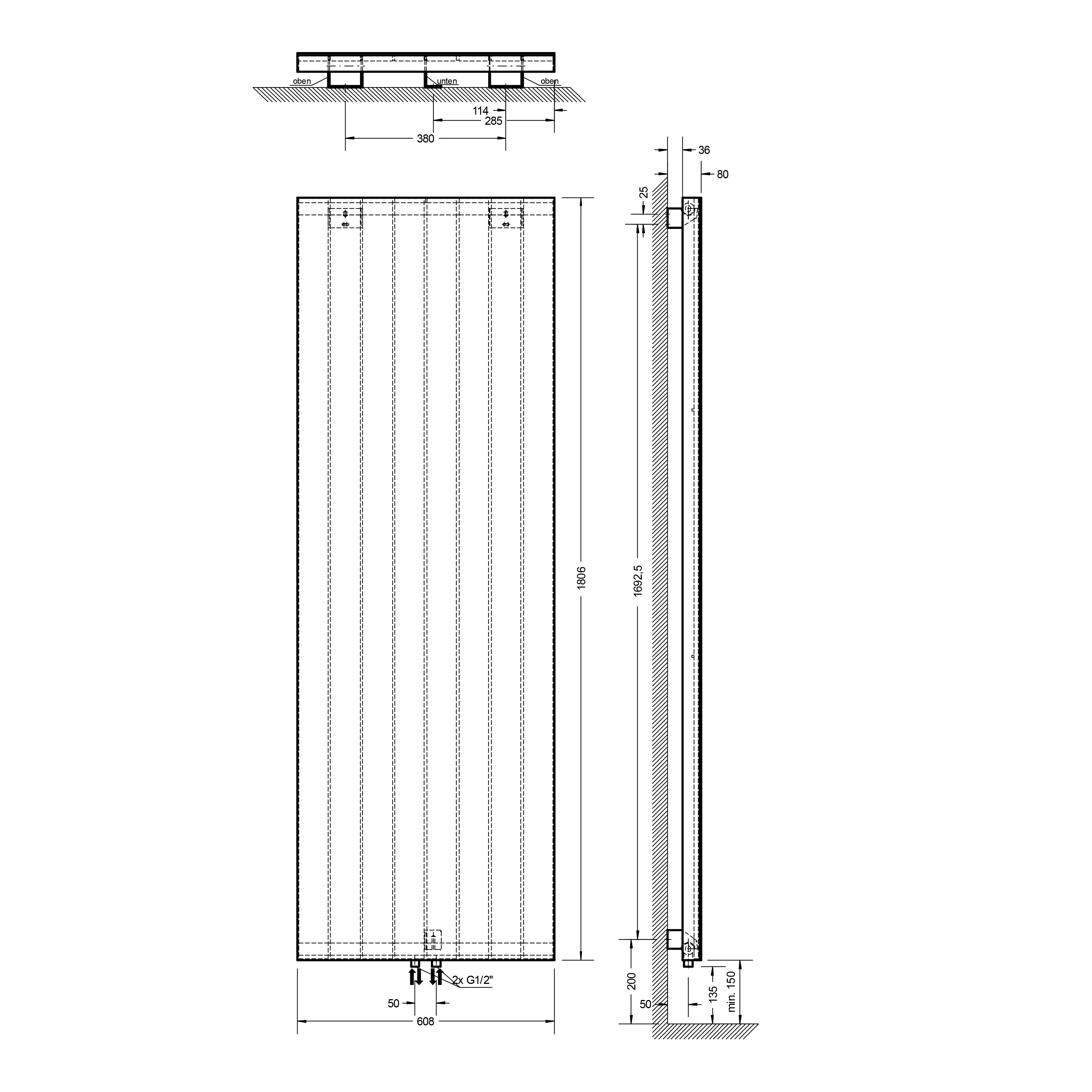 4060991068584_7 Schulte Design-Heizkörper New York mit Spiegel 180 x 60,8 cm