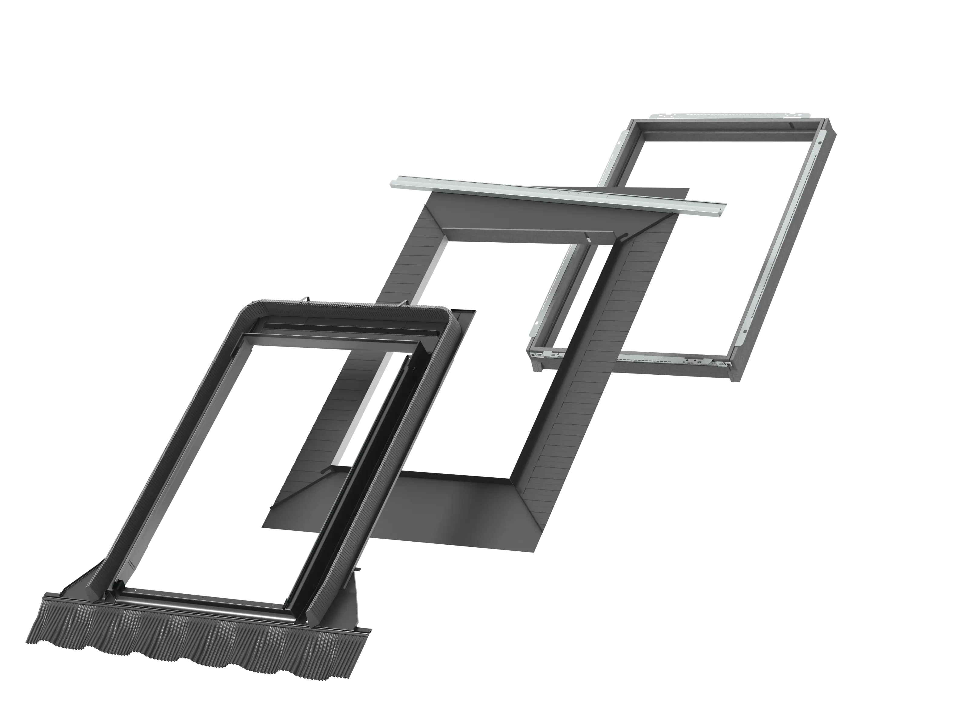 Velux Eindeckrahmen für Dachfenster EDW CK04 2000 55 x 98 cm