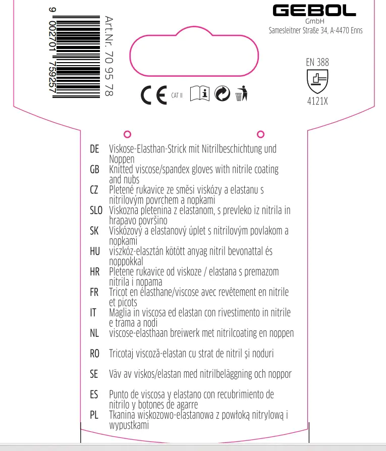 Gebol Handschuh Multi Flex Comfort  