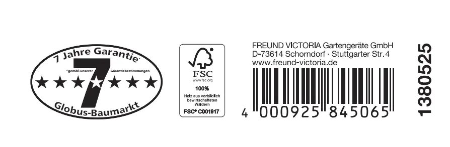 Primaster Wiedehopfhacke Ovalblatt 1,8 kg mit Holzstiel