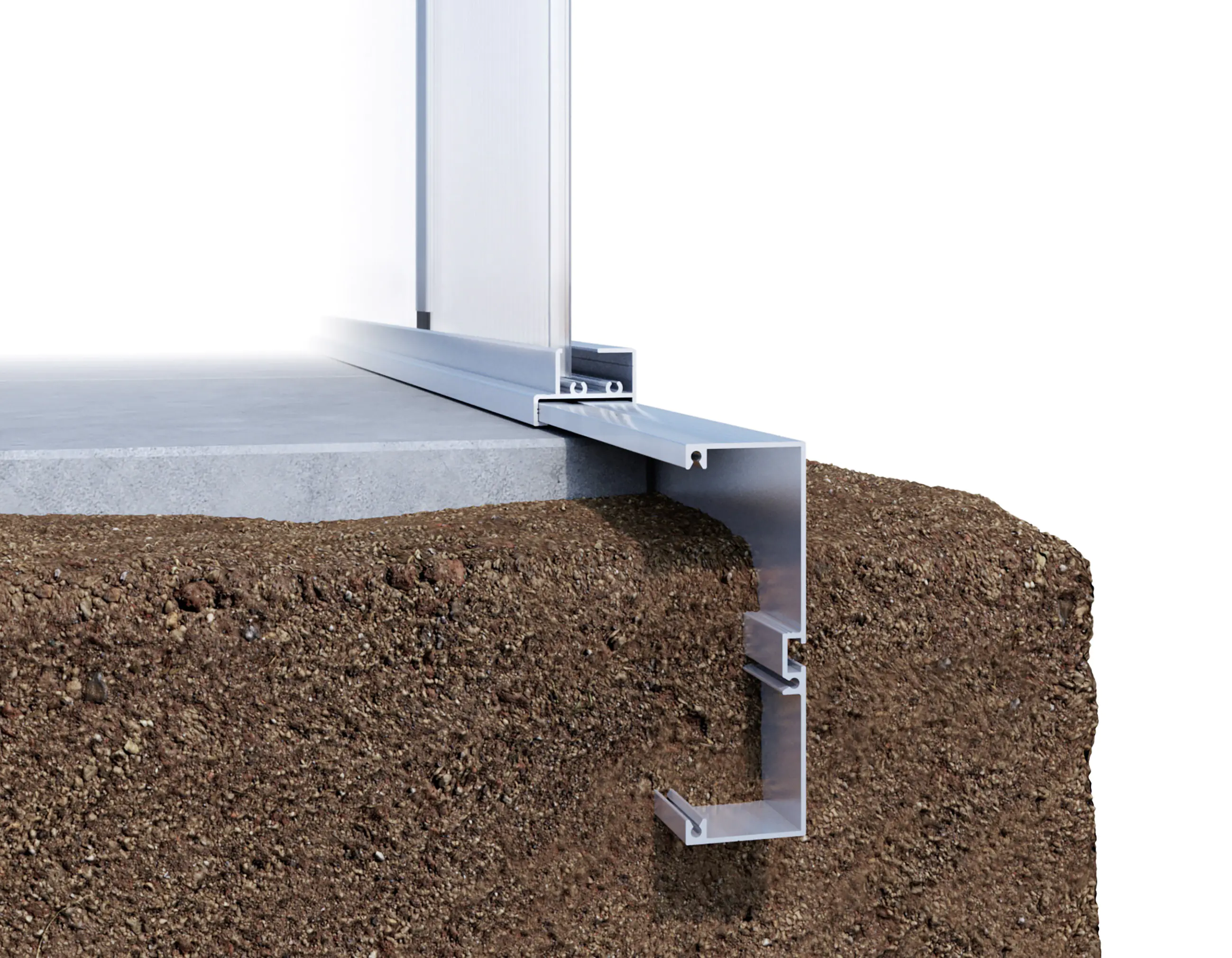 KGT Fundamentrahmen Rose II 233 x 217 cm