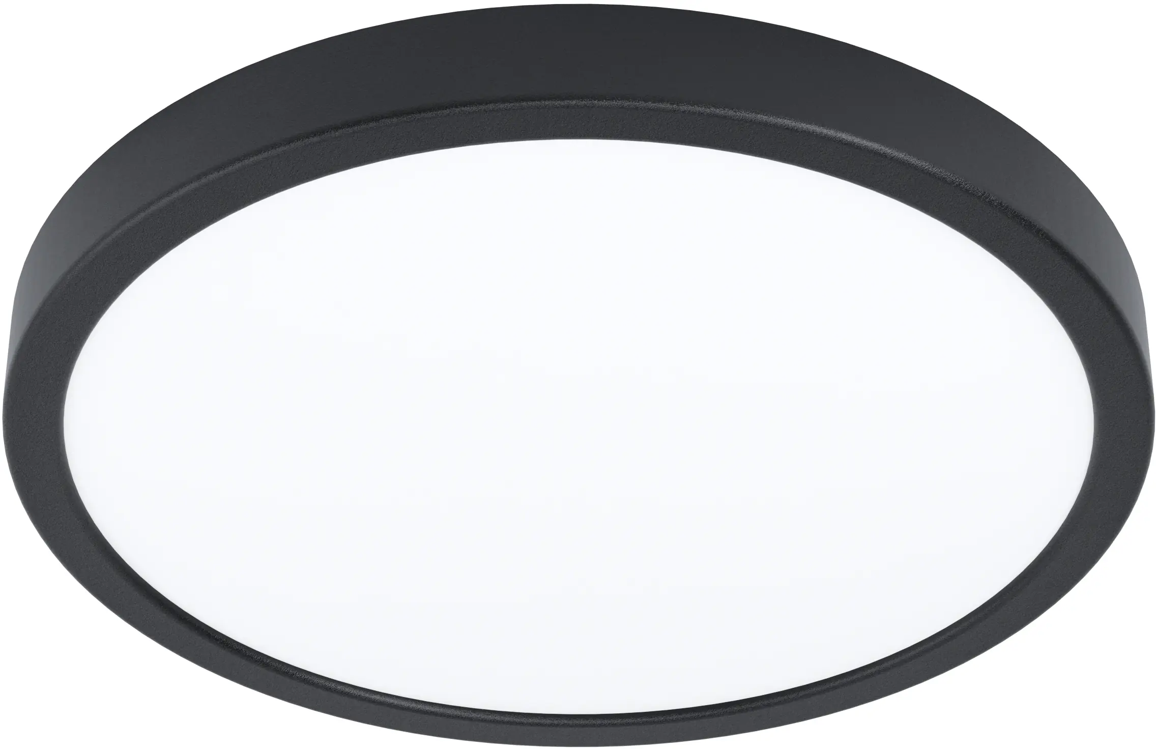 Eglo LED Aufbauleuchte Fueva 5 schwarz Ø 28,5 cm neutralweiß