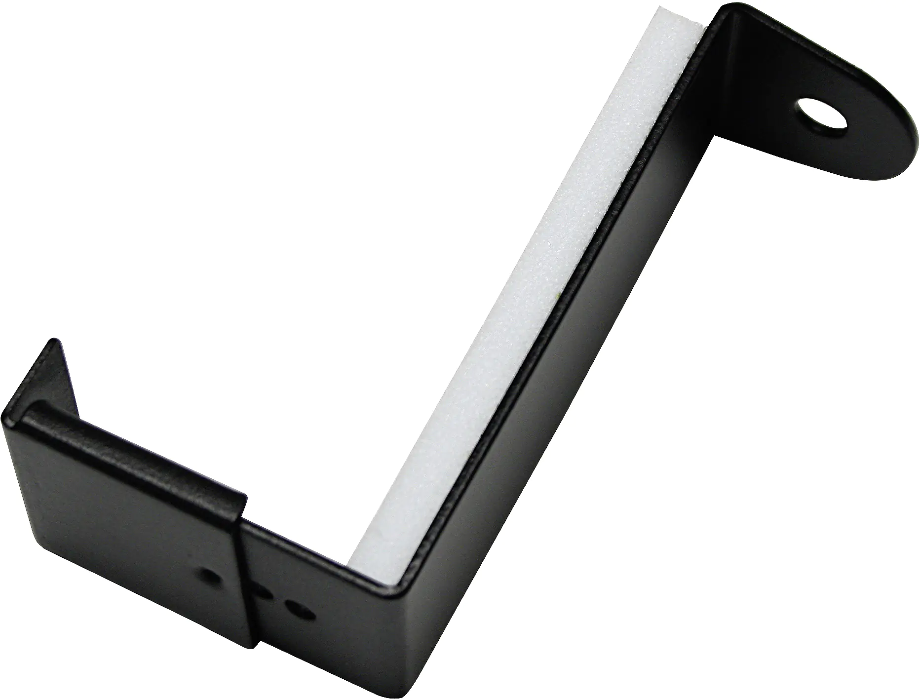 Gardinia Adapter für Spannvitrage schwarz-matt 2 Stück