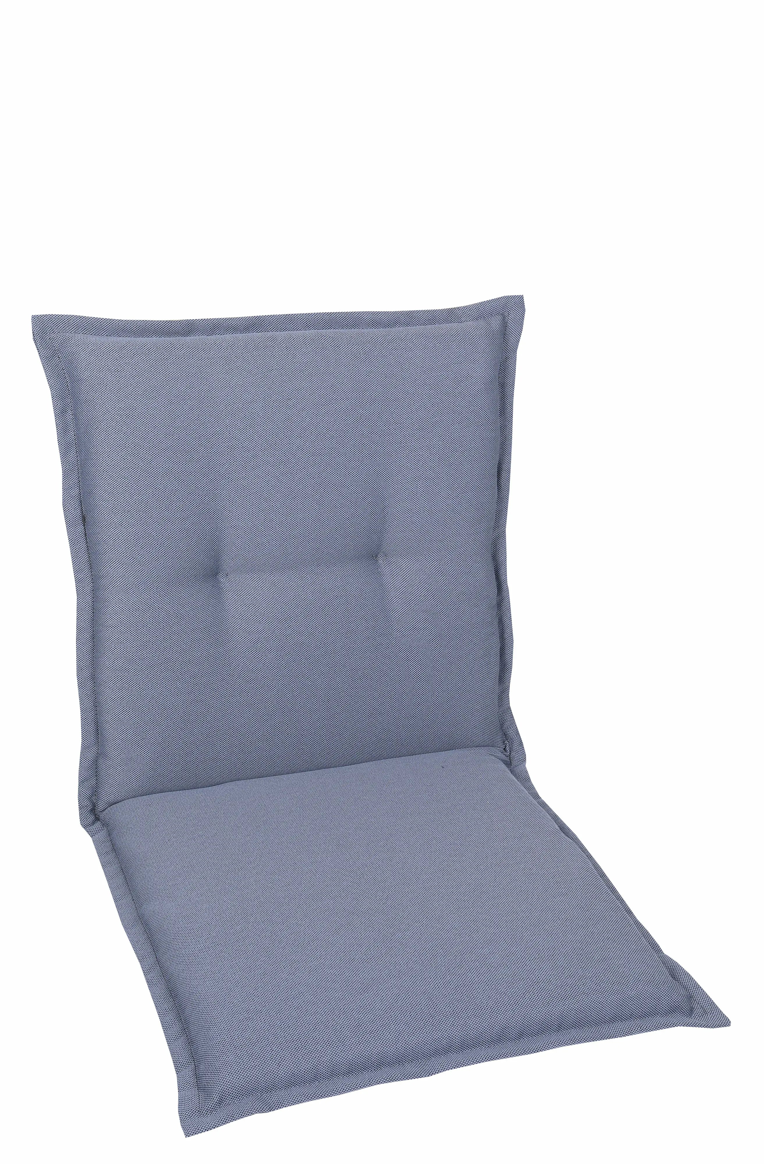 GO-DE Gartenstuhlauflagen niedriglehner 100 x 50 x 7 cm blau
