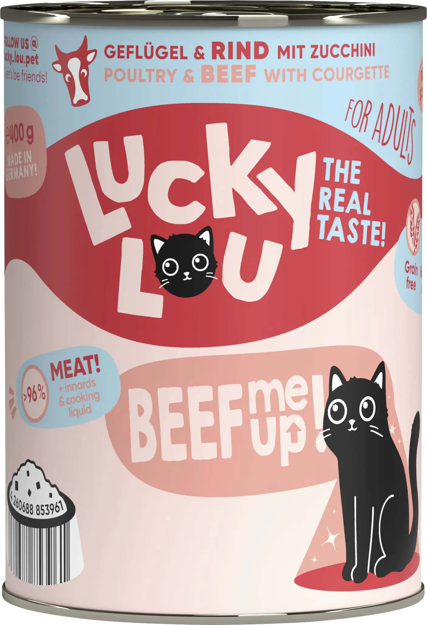 Lucky Lou Lifestage Adult Geflügel und Rind 400g Lucky Lou Lifestage Adult Geflügel und Rind 400g