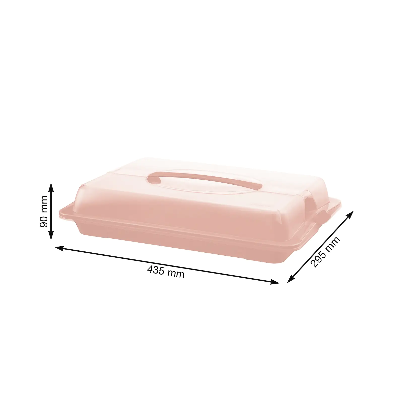 Rotho Partybutler JOHN medium innea pink