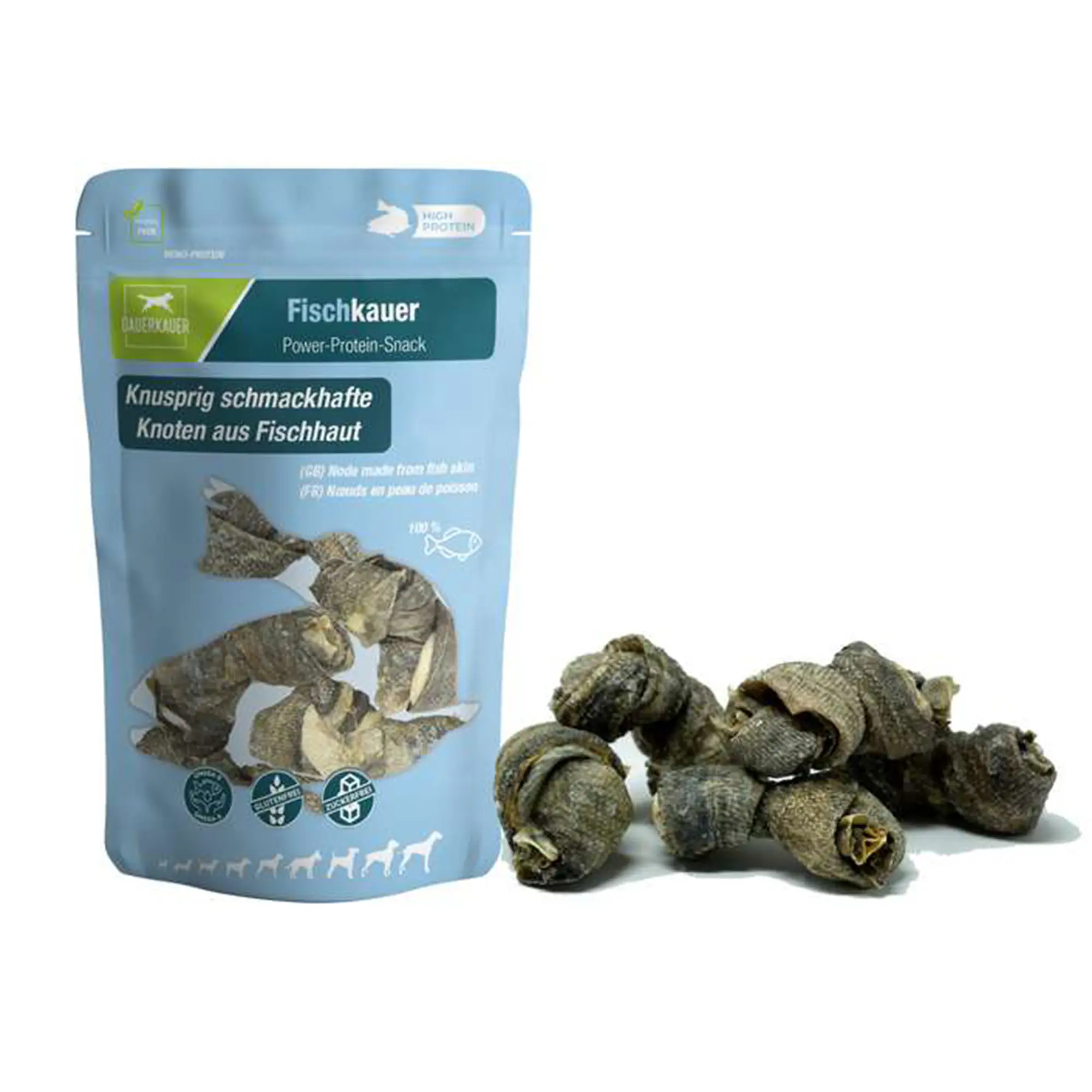 Wolters Hundeleckerli Dauerkauer Knoten aus 100 % Fischhaut 5 Stück 70 g Wolters Hundeleckerli Dauerkauer Knoten aus 100 % Fischhaut 5 Stück 70 g