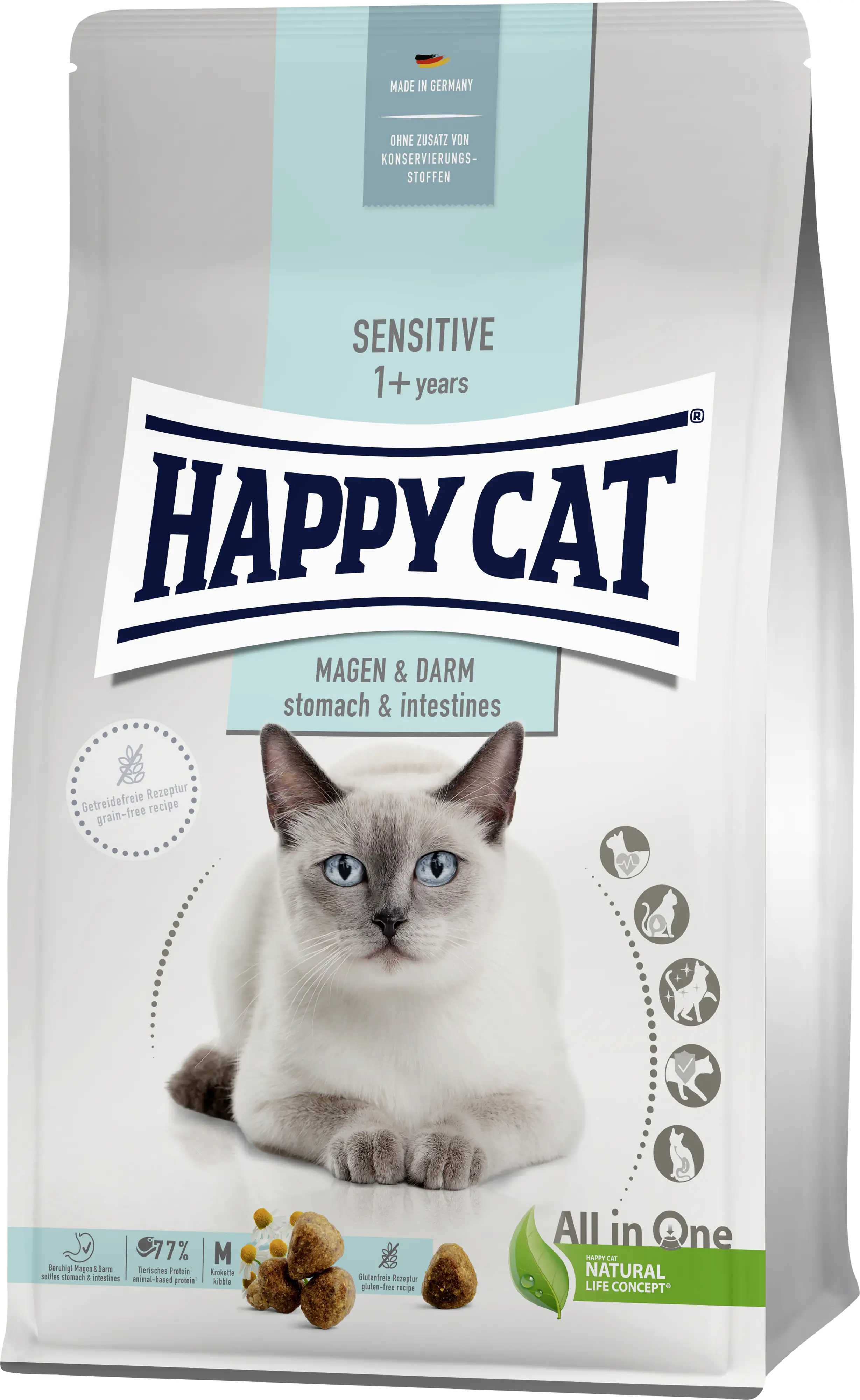 HappyCat Katzenfutter Sensitive Magen & Darm 1,3 kg HappyCat Katzenfutter Sensitive Magen & Darm 1,3 kg