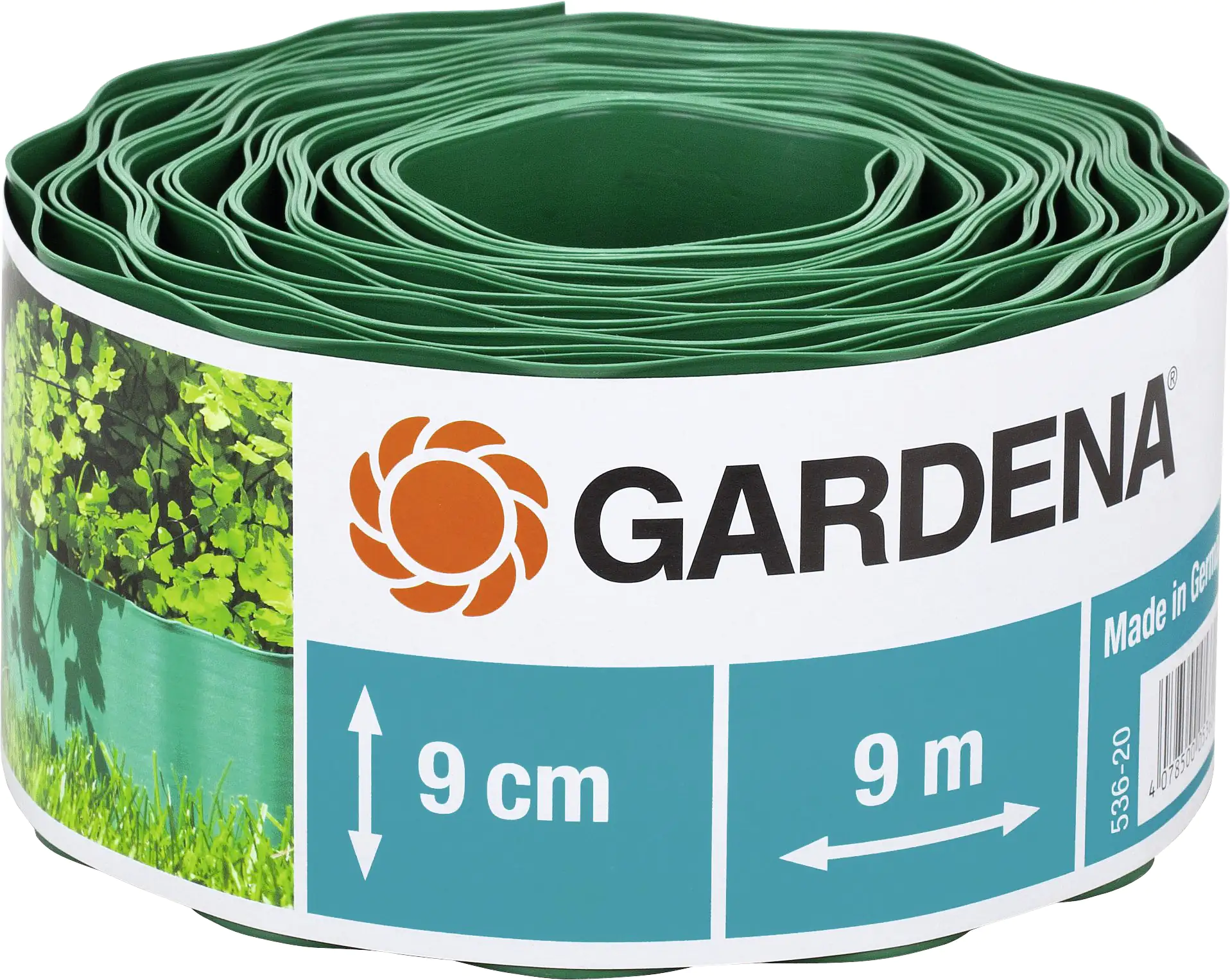 Gardena Beeteinfassung grün 9 m x 9 cm