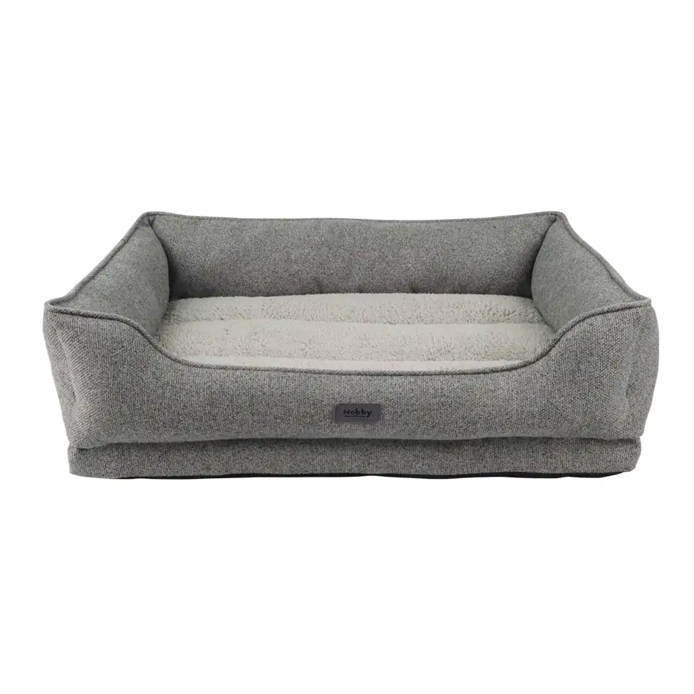 Nobby Orthopädisches Hundebett Calbu eckig grau Nobby Orthopädisches Hundebett Calbu eckig grau